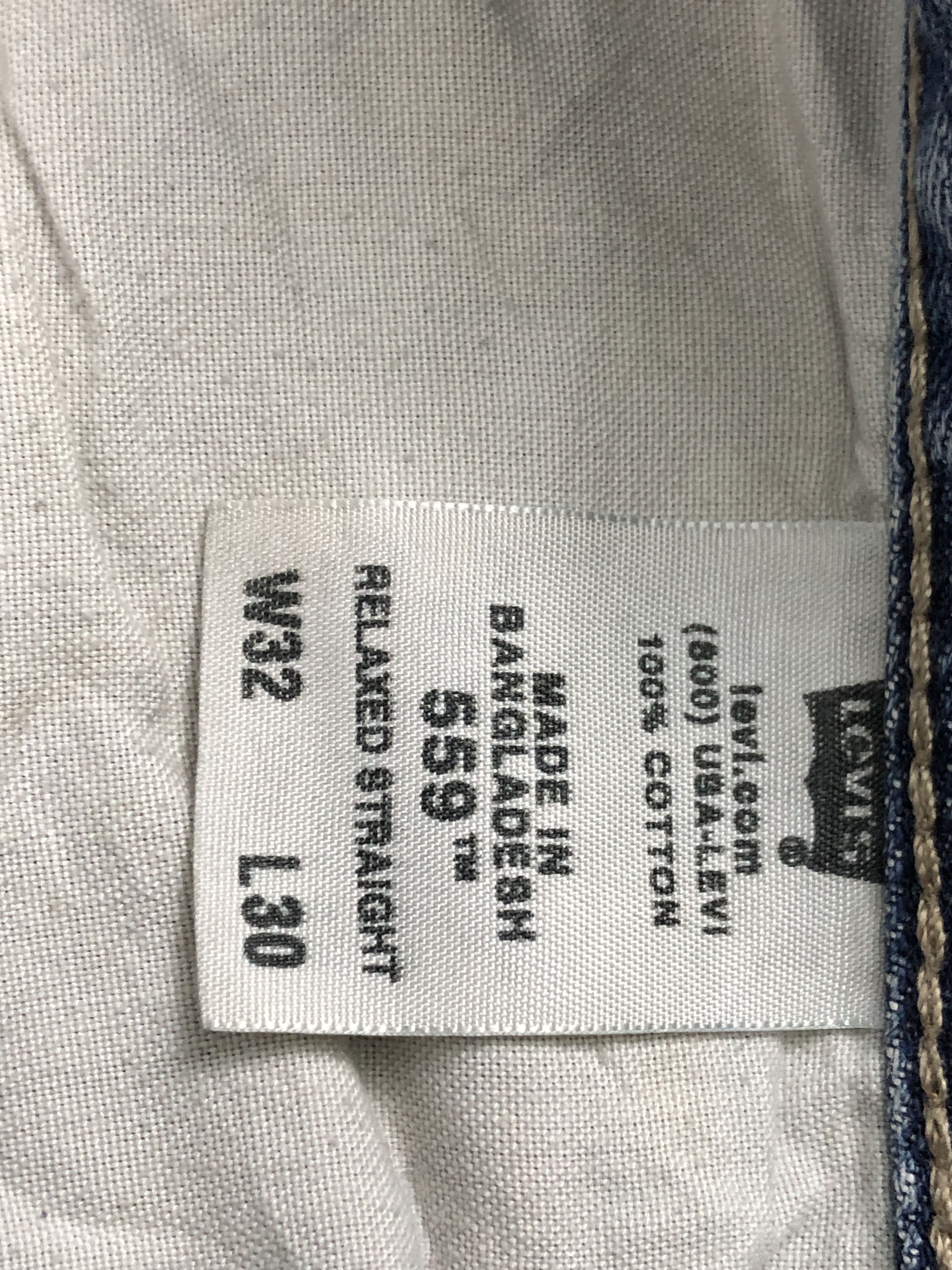 Levi's Vintage Distressed Levis 559 Relaxed Straight Jeans DP2449 Size US 32 / EU 48 - 6 Thumbnail