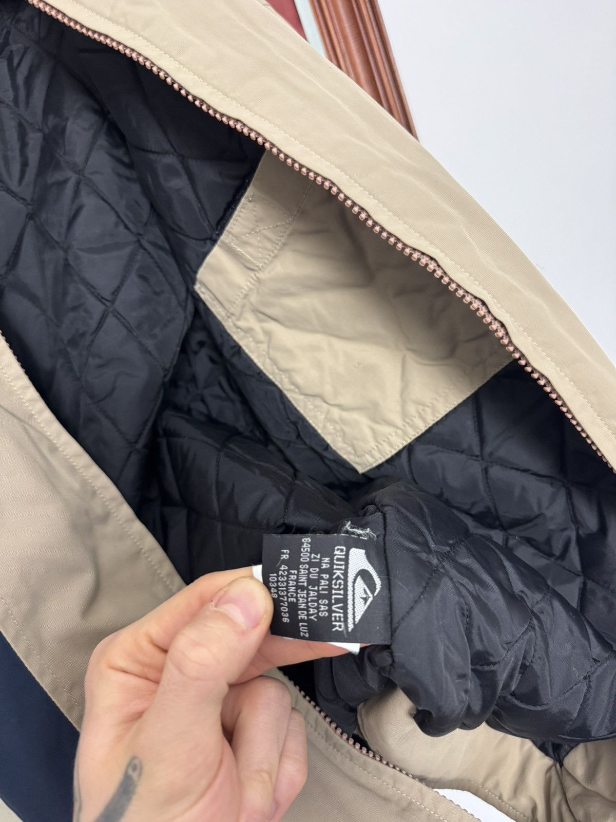 Quiksilver Vintage Quiksilver Jacket Surf Skate Sportswear 90s Hype Size US L / EU 52-54 / 3 - 5 Thumbnail