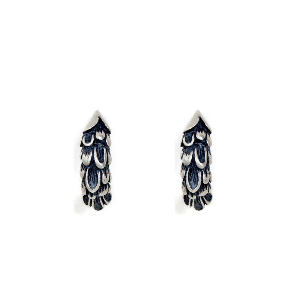 Jewelry Vibe Earrings One Pairs Chrome Jewelry Size ONE SIZE - 6 Thumbnail