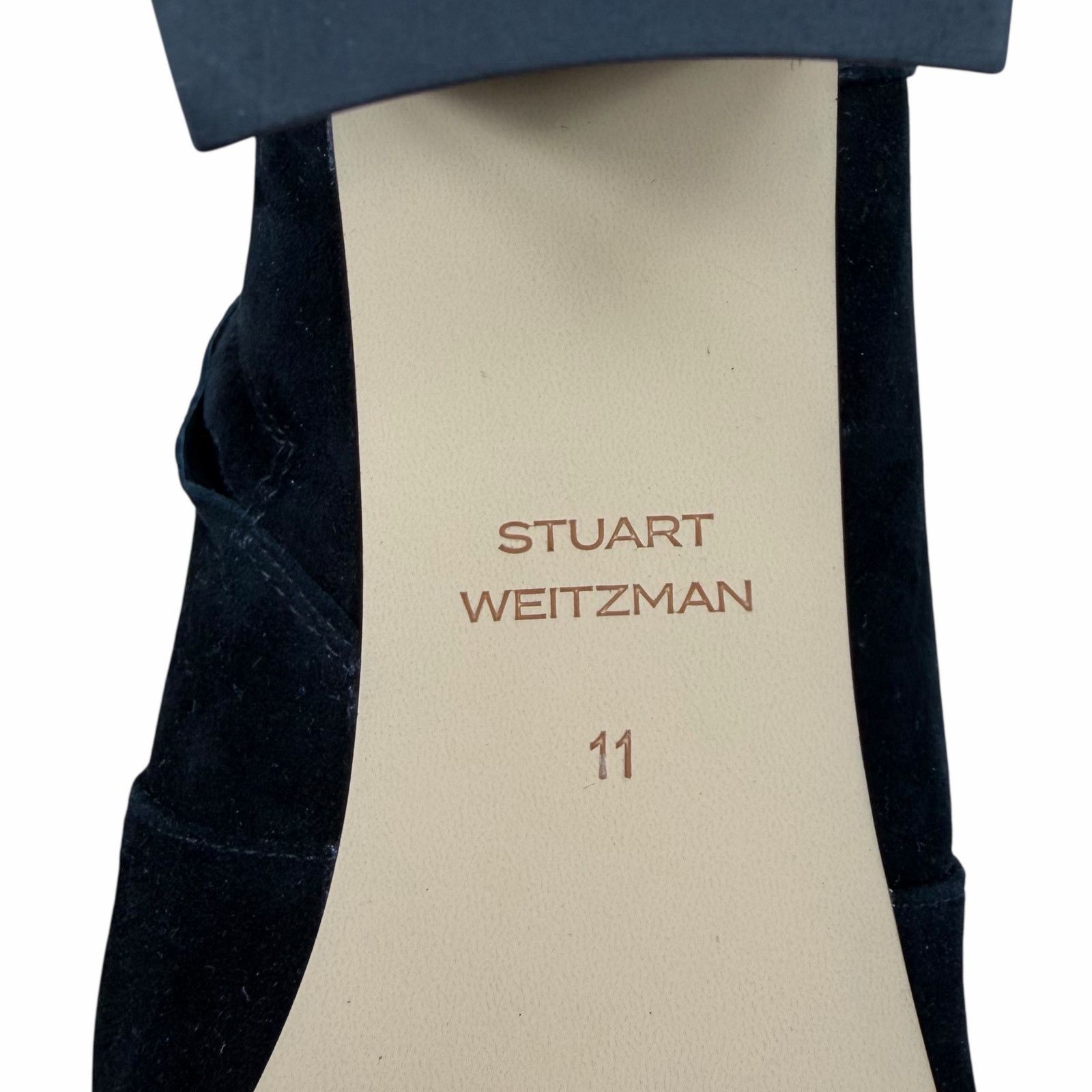 Stuart Weitzman Stuart Weitzman Renegade Suede Block Heel Ankle Boots 11 Size US 11 / IT 41 - 10 Thumbnail