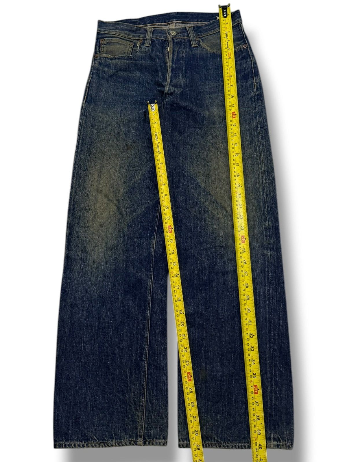 Sugar Cane Vintage Sugar Cane Toyo & Co Selvedge Denim Jeans | W29 Size US 29 - 17 Thumbnail