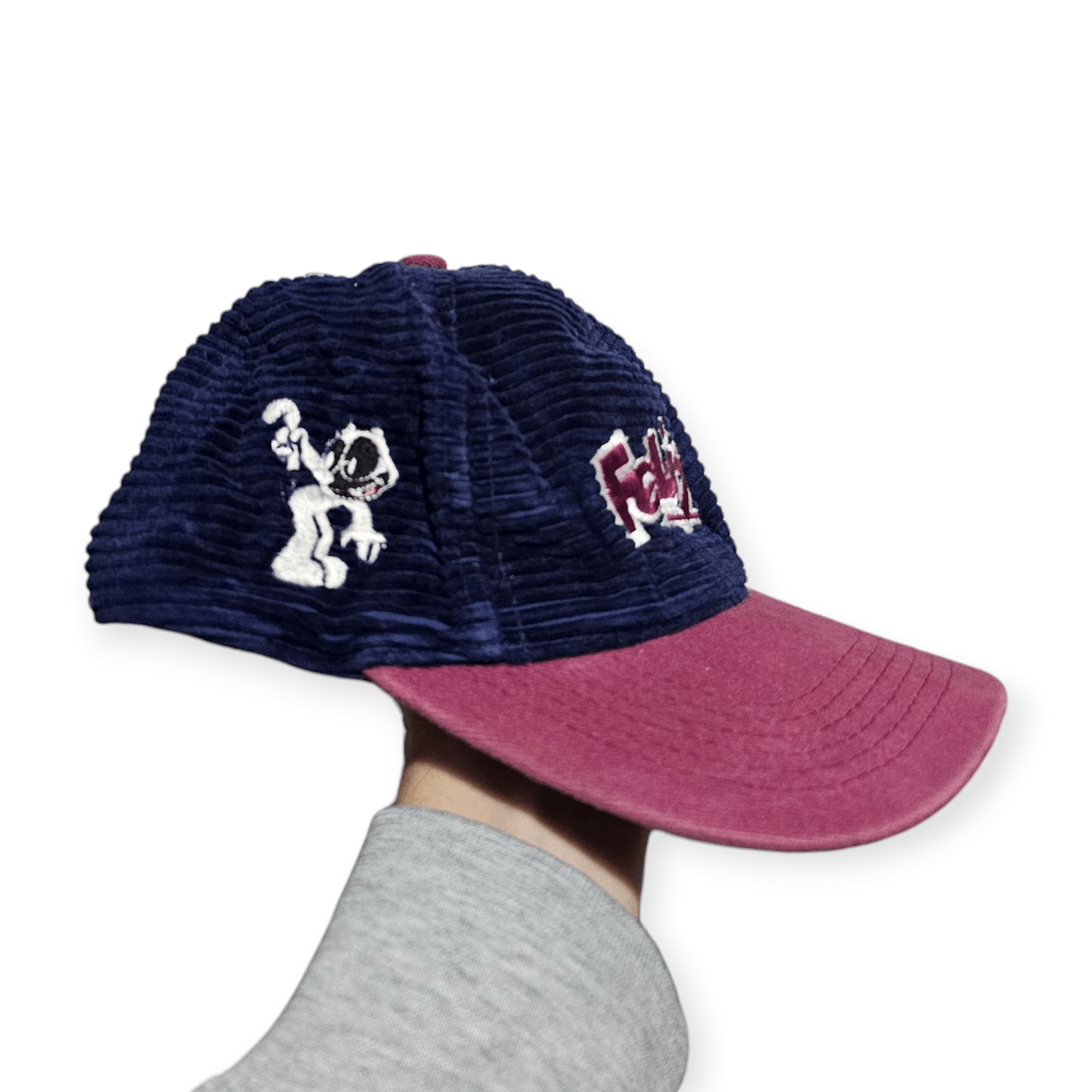 Felix Felix The Cat Corduroy 90's Hat Size ONE SIZE - 2 Thumbnail