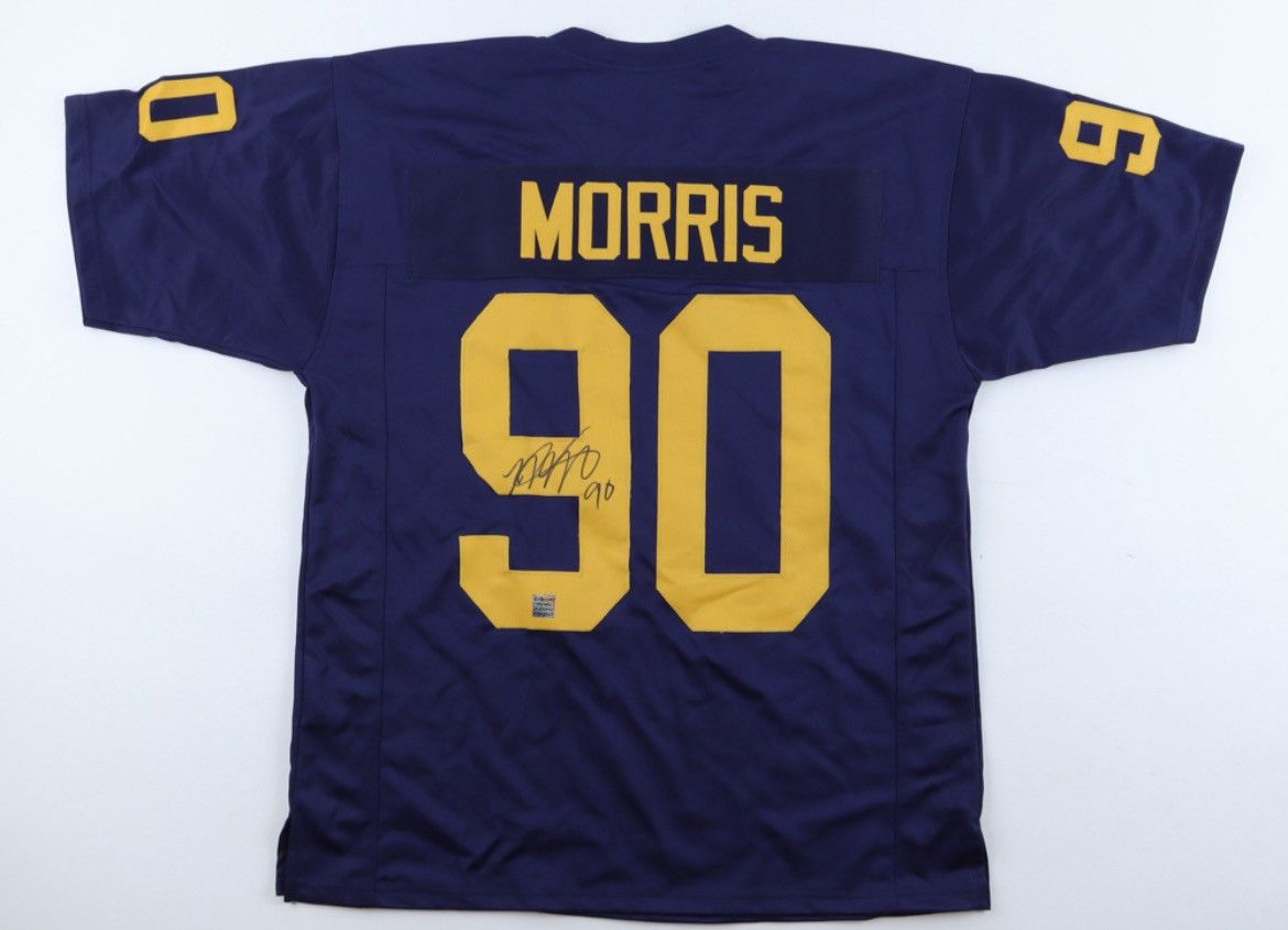 Other Signed Mike Morris Michigan Jersey Size US XL / EU 56 / 4 - 1 Thumbnail
