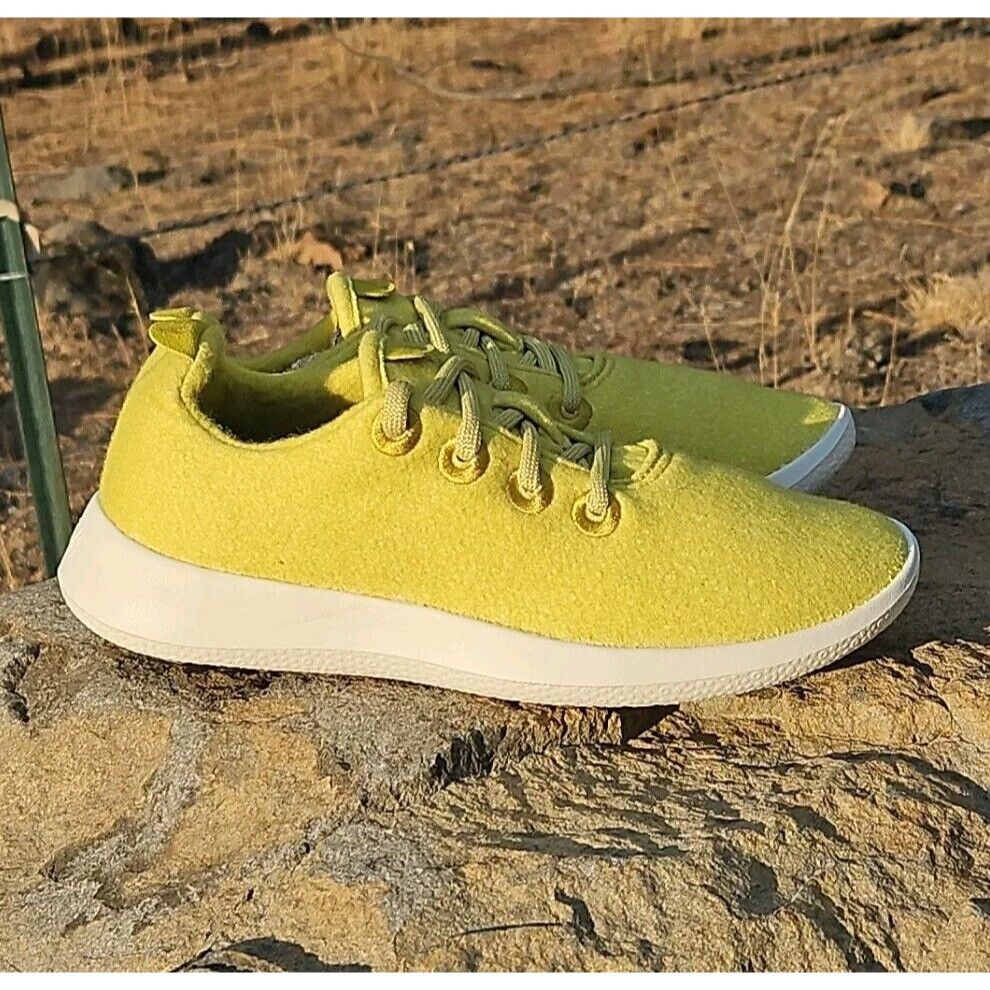 Allbirds Allbirds Wool Runners Womens 5 Elephant Grass Running Shoes Size US 5 / IT 35 - 3 Thumbnail