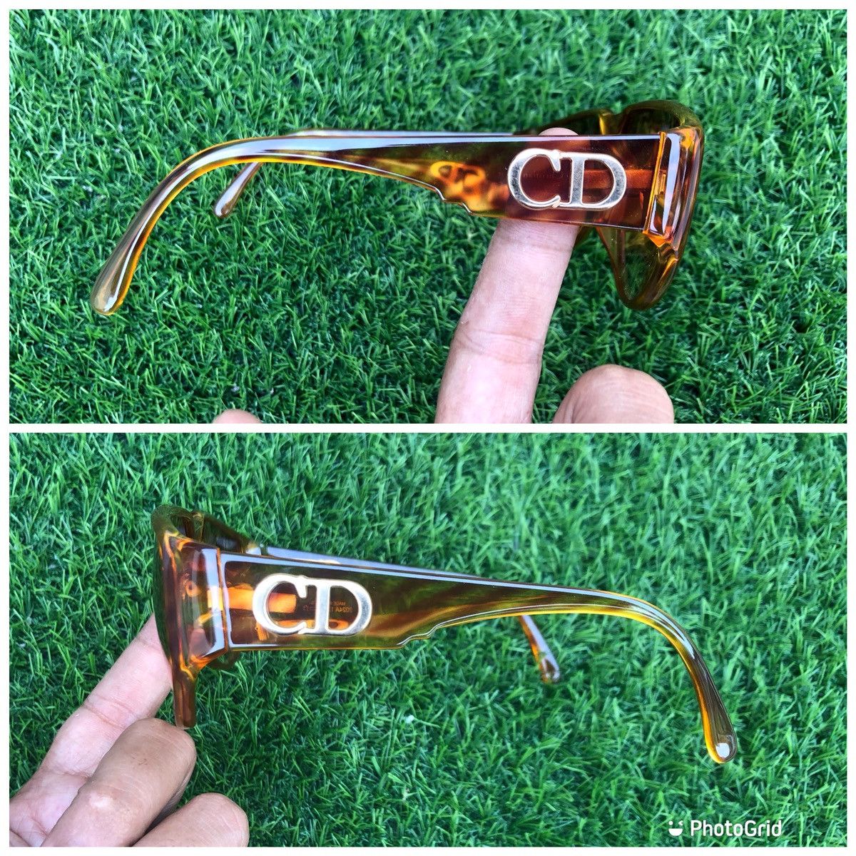 Dior 💯CHRISTIAN DIOR 2024A 12 Size 65□11 Optyl Vintage Sunglasses Size ONE SIZE - 5 Thumbnail