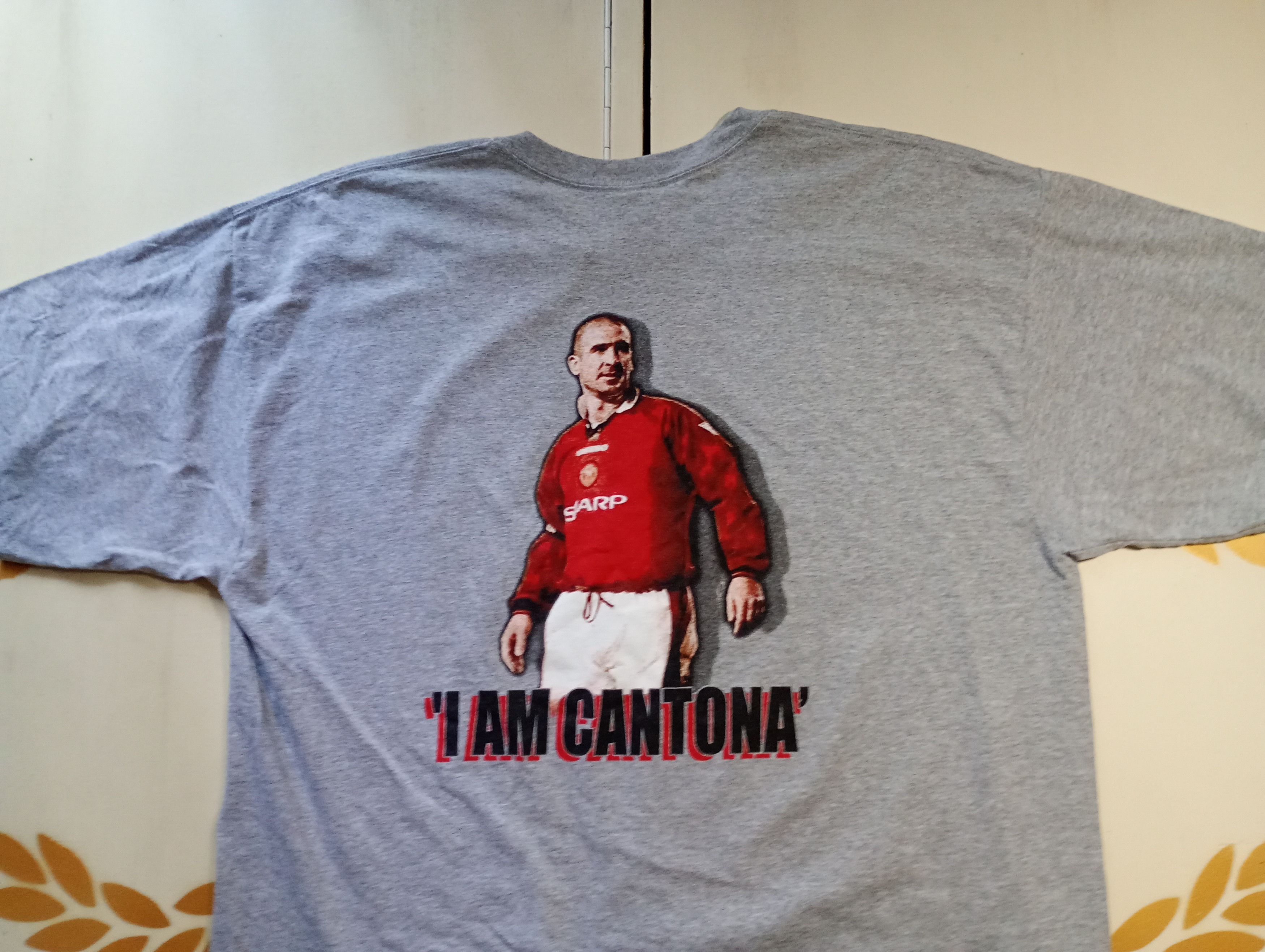 Gildan Gildan Eric Cantona Printed T-Shirt Size US XL / EU 56 / 4 - 10 Thumbnail