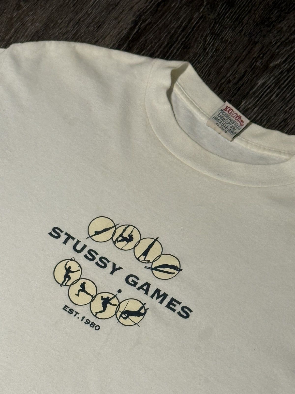 Stussy !RARE! Stussy Games 90s Single Stitch Size US L / EU 52-54 / 3 - 3 Thumbnail