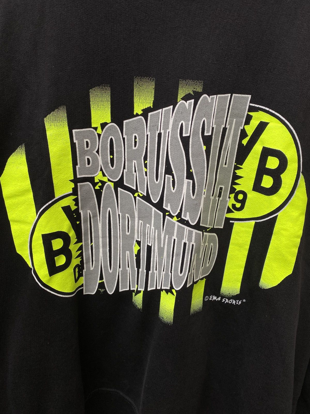 Vintage Vintage Borussia Dortmund Training Sweatshirt 90 PSG Arsenal Size US L / EU 52-54 / 3 - 2 Thumbnail