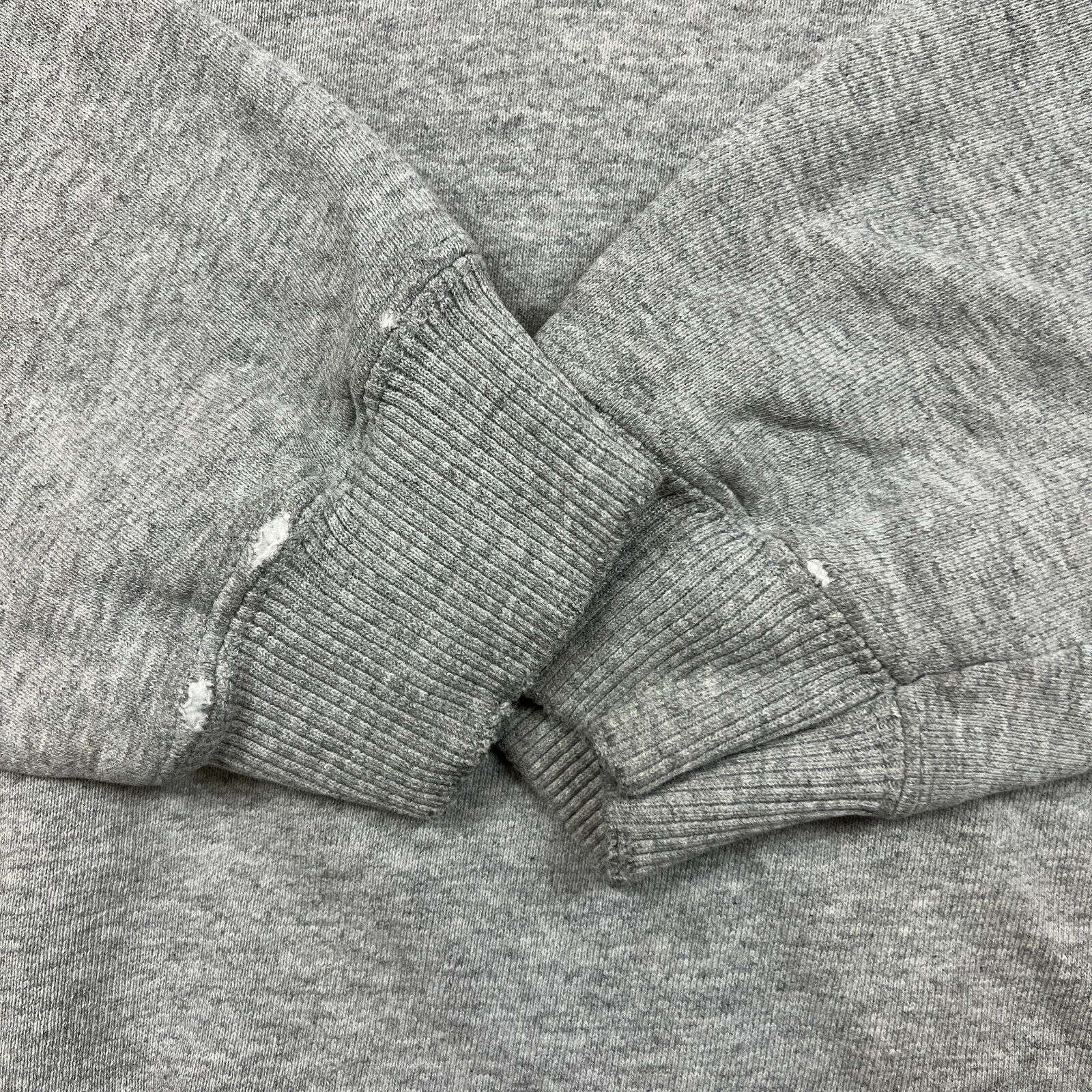 Nike × Vintage Nike Sweatshirt Large Center Swoosh Box Logo Distressed 90s Size US L / EU 52-54 / 3 - 3 Thumbnail