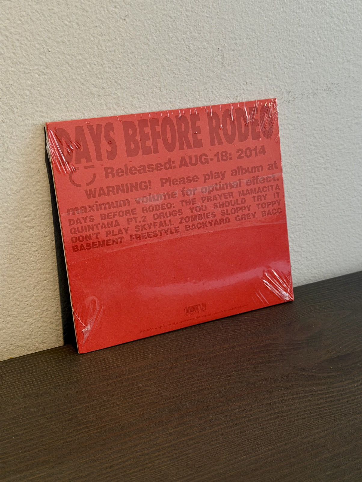 Travis Scott Days Before Rodeo CD Travis Scott 2024 10th Year Anniversary Size ONE SIZE - 2 Thumbnail