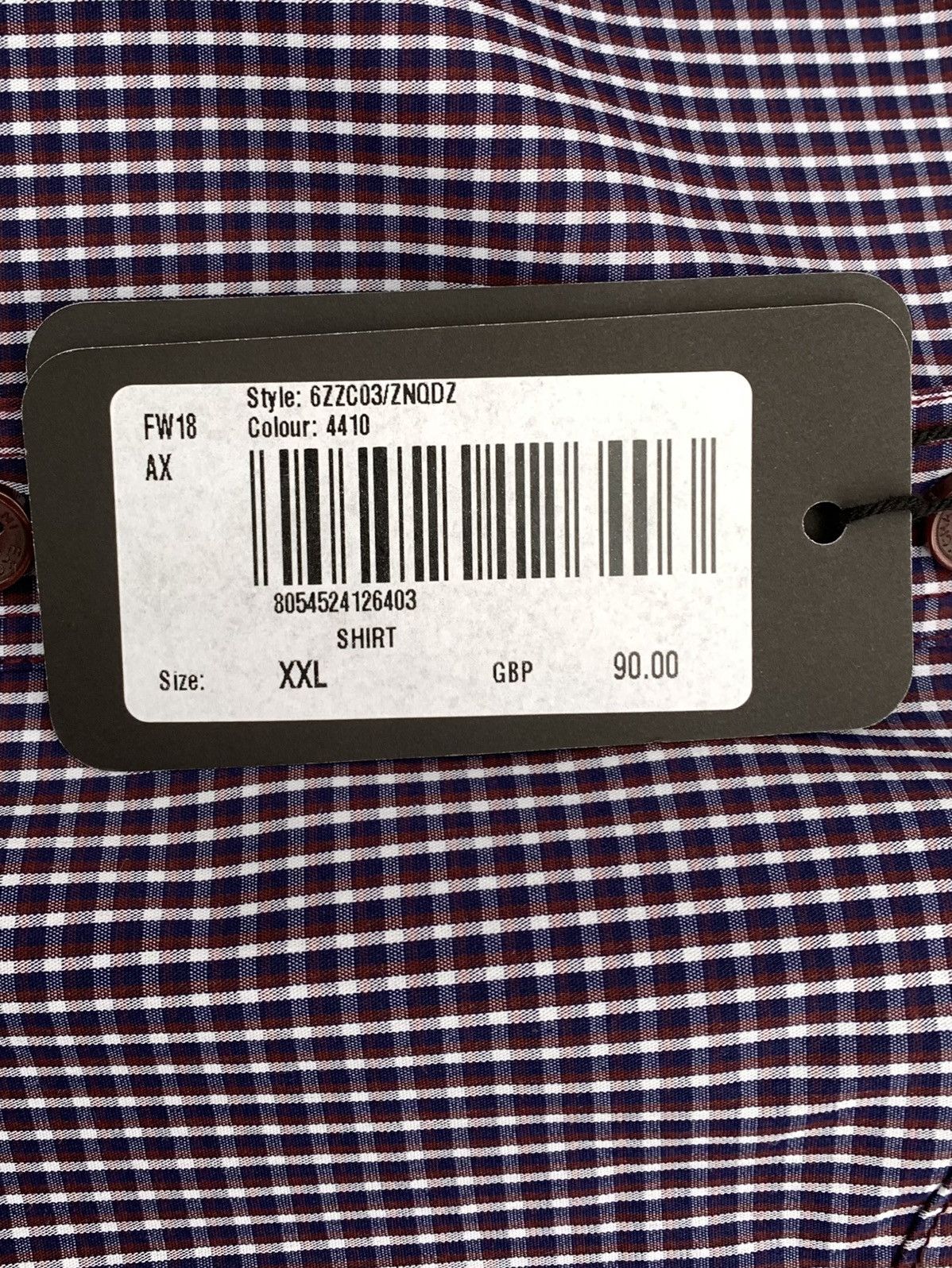 Giorgio Armani ARMANI EXCHANGE Long Sleeve Button Shirt Mens Size XXL Size US XXL / EU 58 / 5 - 8 Thumbnail