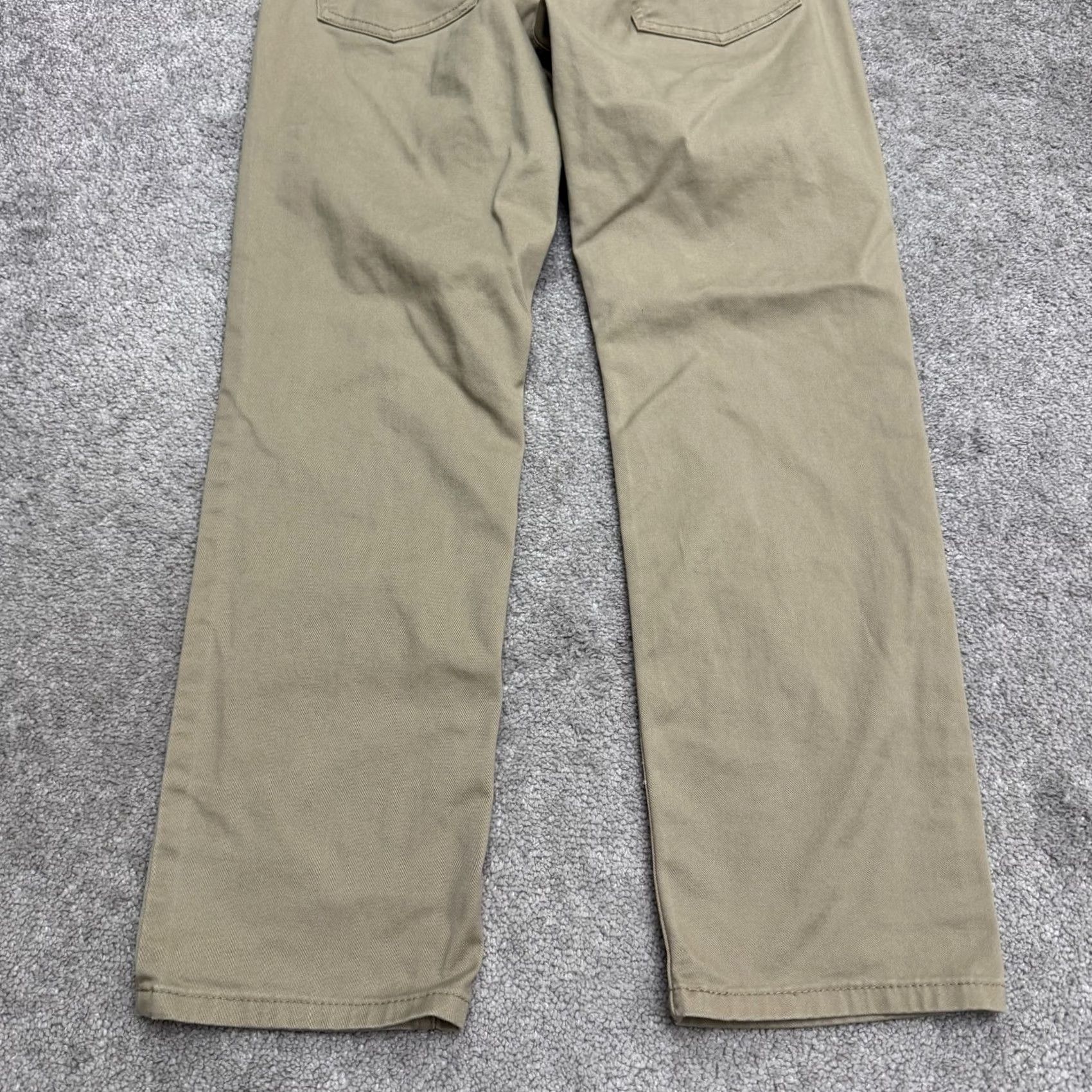 Levi's Levi's Mens 541 Athletic Fit Taper Leg Chino Pants Khaki Brown Flat Front 30x30 Size US 30 / EU 46 - 4 Thumbnail
