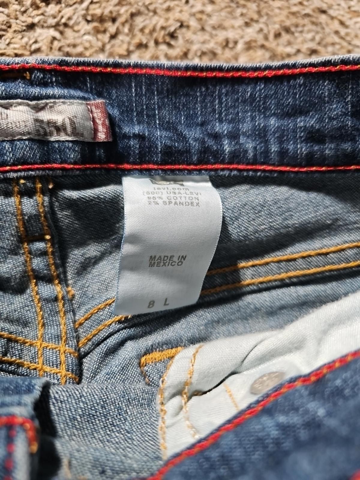 Levi's Levis 550 Relaxed Fit Bootcut 8L Jeans Size 30" / US 8 / IT 44 - 3 Thumbnail