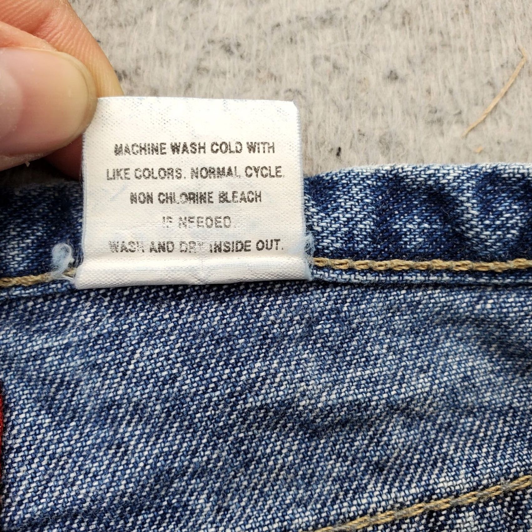 Vintage HYDRAULIC Jeans Chino Shorts Women's 5/6 Blue Denim Medium Wash 5-Pocket Design Size 27" / US 4 / IT 40 - 8 Thumbnail
