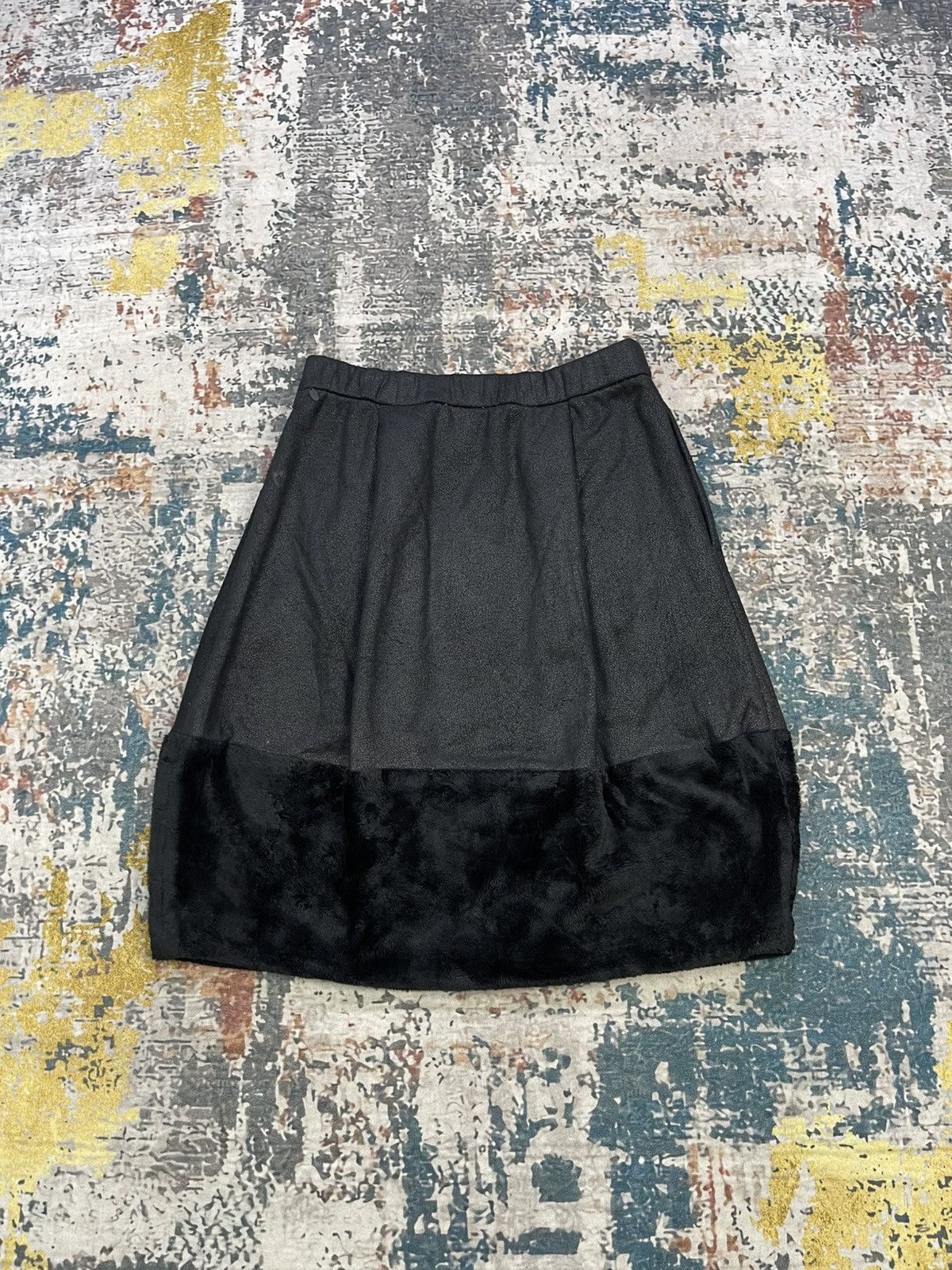 Issey Miyake Issey Miyake HaaT Heart A-Line Hybrid Skirt Size 26" / US 2 / IT 38 - 1 Thumbnail