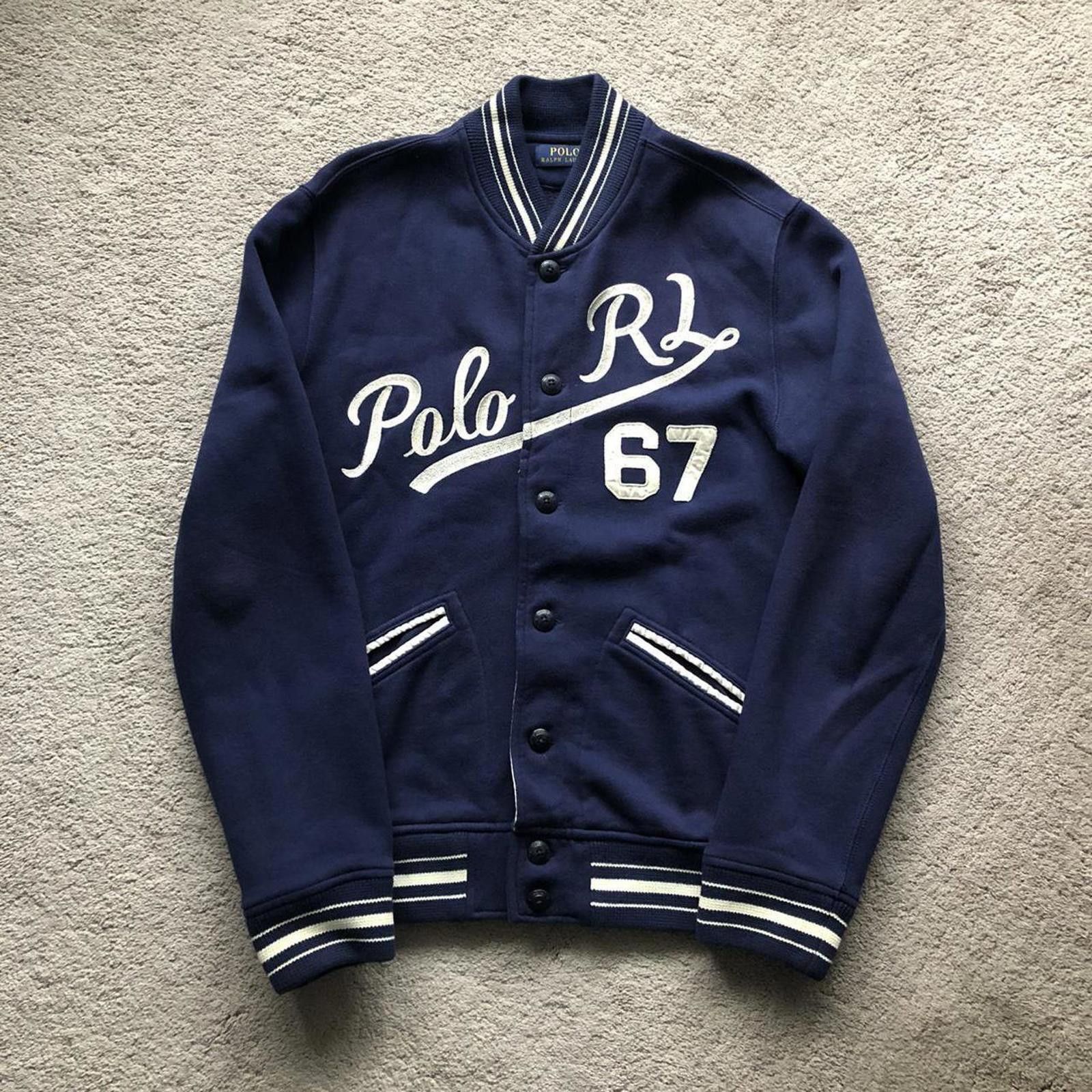 Lauren Ralph Lauren Vintage Ralph Lauren Polo Varsity Bomber Jacket Size US M / EU 48-50 / 2 - 1 Thumbnail