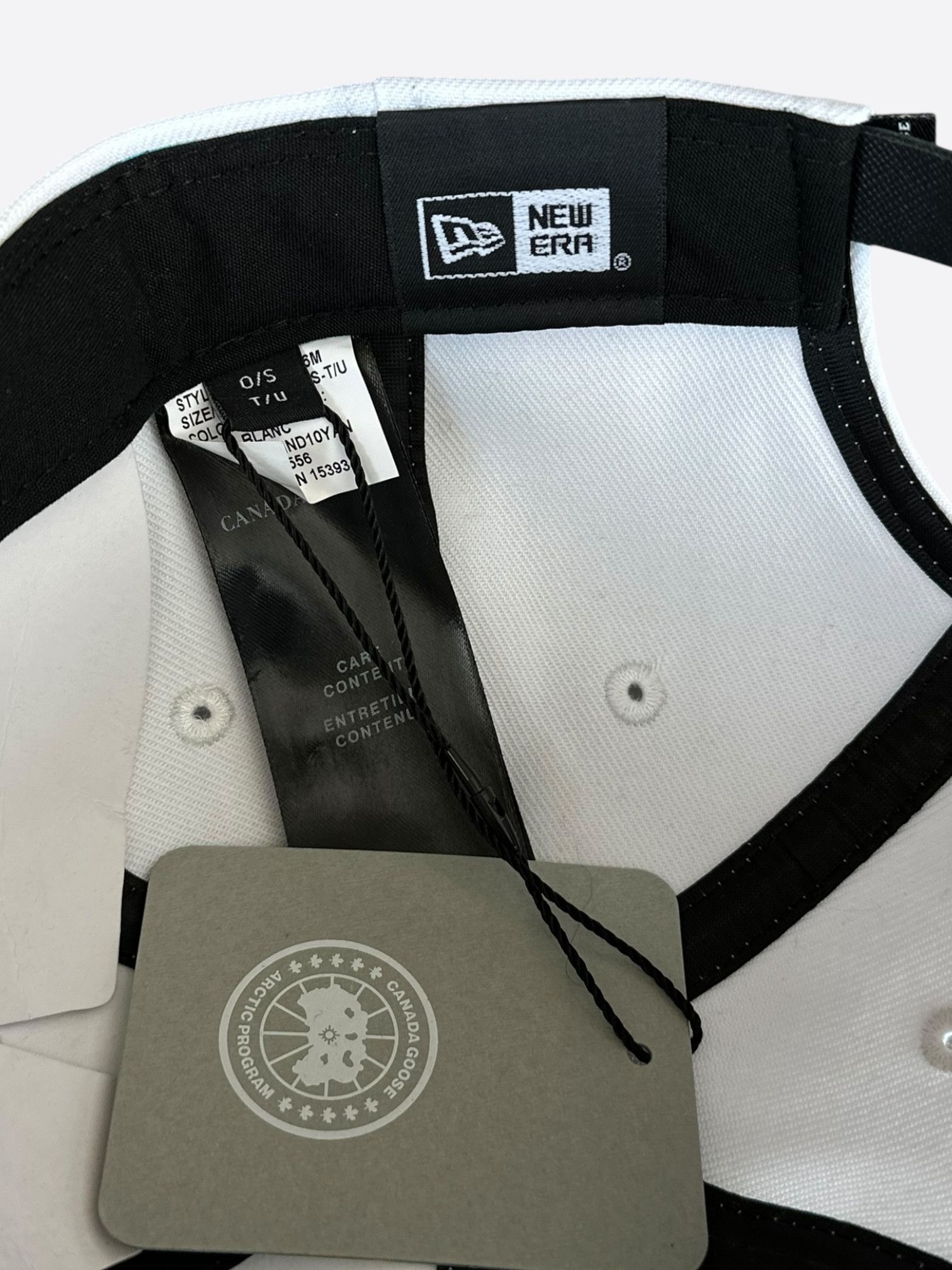 Canada Goose Canada Goose White Embroidered Logo Hat Size ONE SIZE - 5 Thumbnail