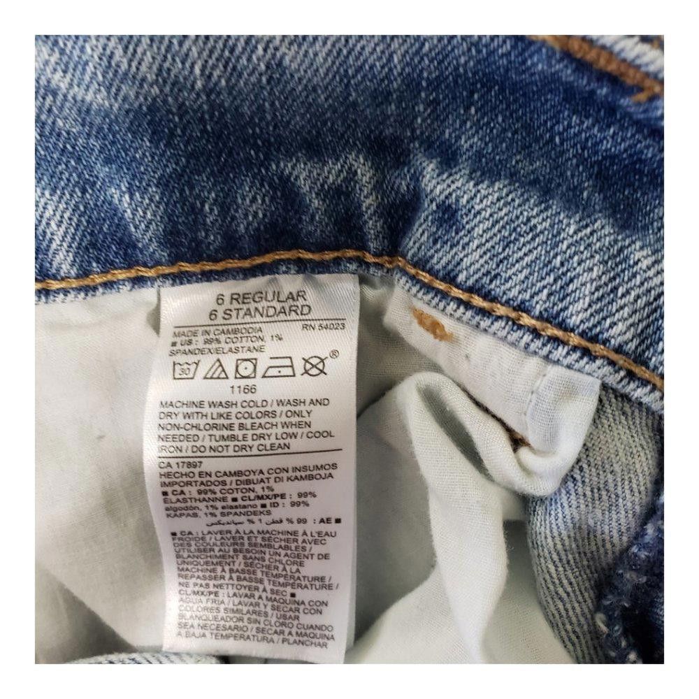 Old Navy CT118 Ladies Old Navy Distressed Boyfriend Shorts 6 Regular Size 28" / US 6 / IT 42 - 2 Thumbnail