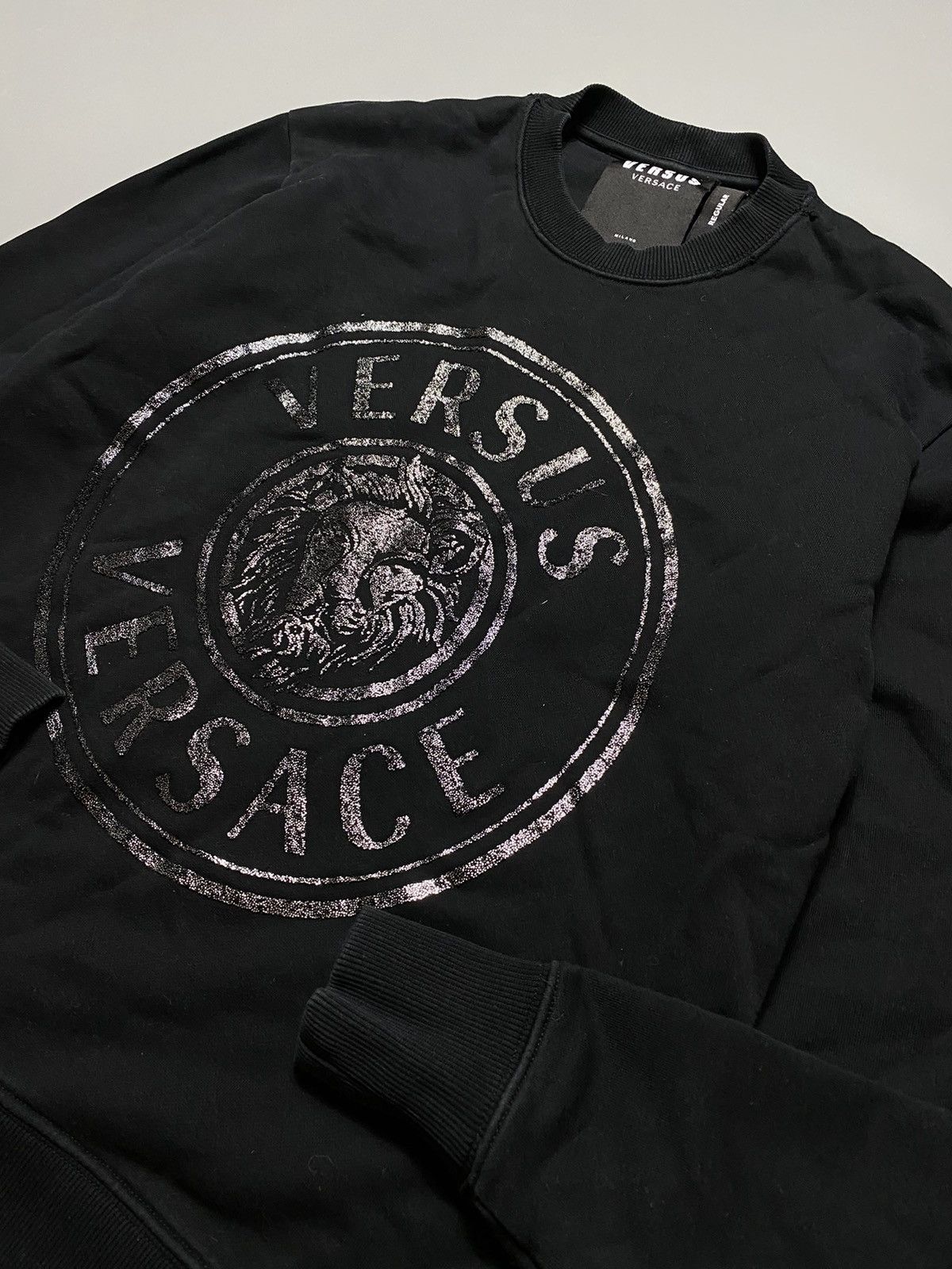 Versus Versace 🔥Versace Versus y2k sweatshirt with a Lion Size US XS / EU 42 / 0 - 3 Thumbnail