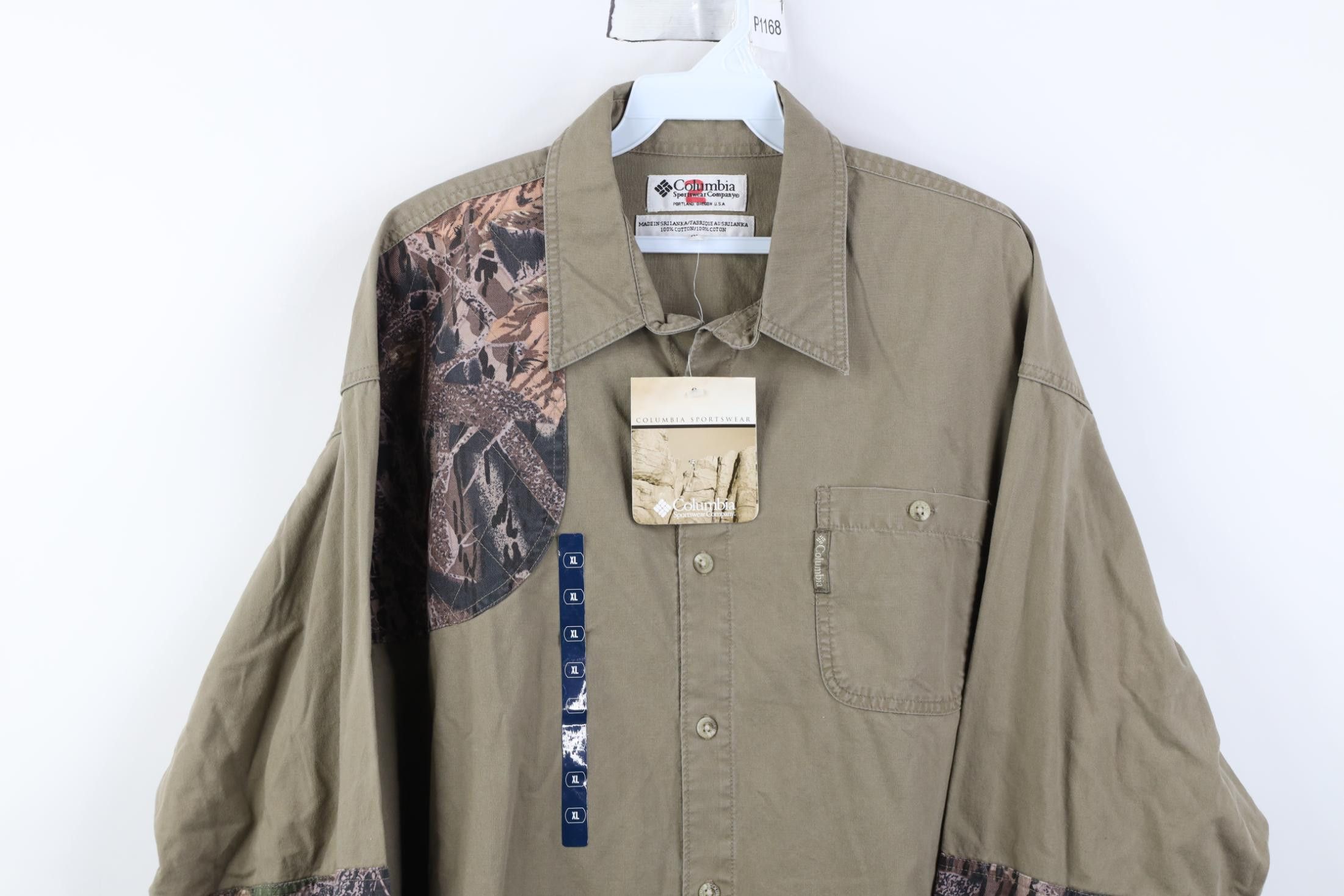 Columbia Deadstock Vintage 90s Columbia Shooting Hunting Button Shirt Size US XL / EU 56 / 4 - 2 Thumbnail