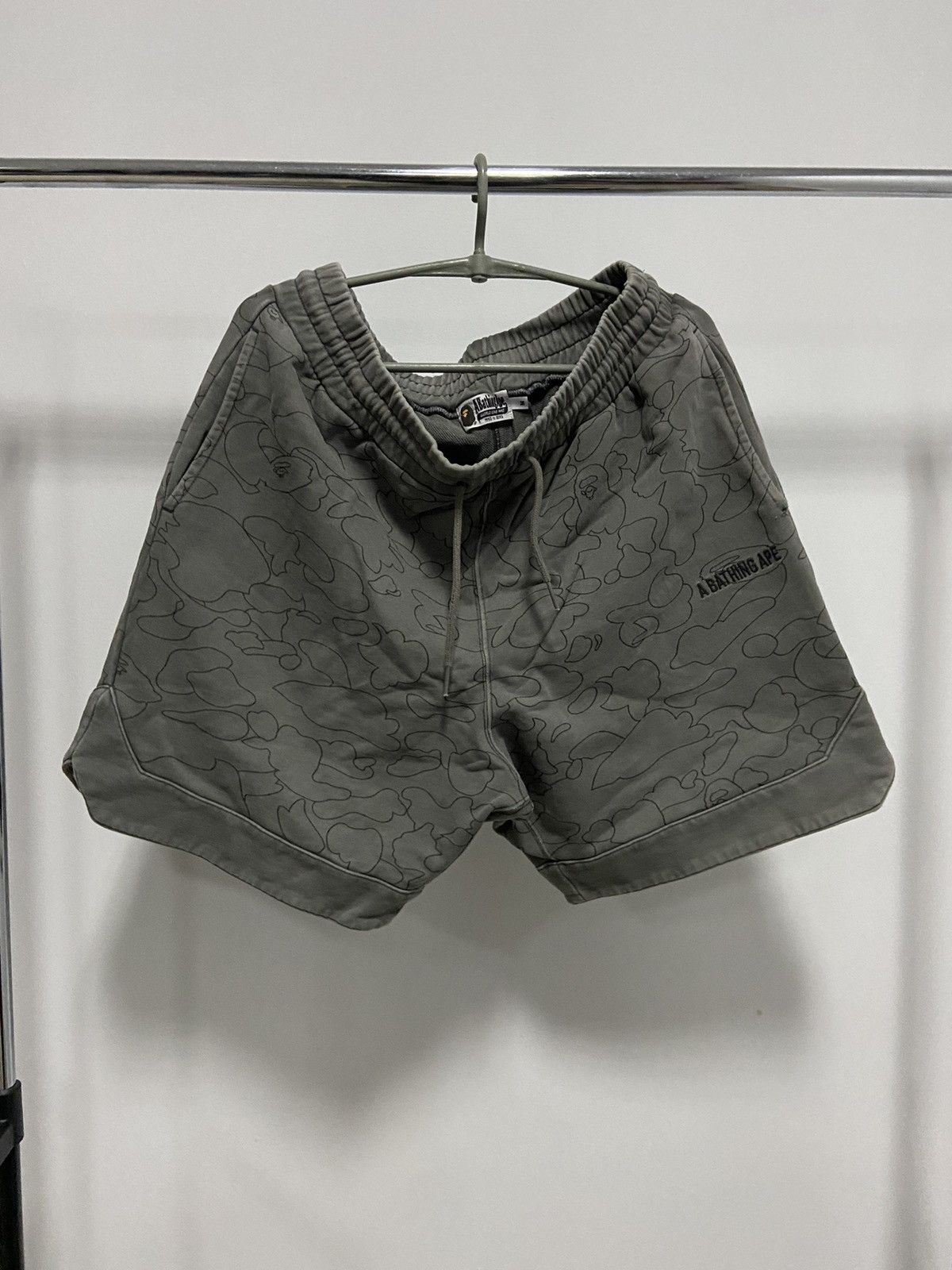 Bape Bape Line 1st Camo Wide Fit Sweat Shorts Size US 32 / EU 48 - 1 Thumbnail