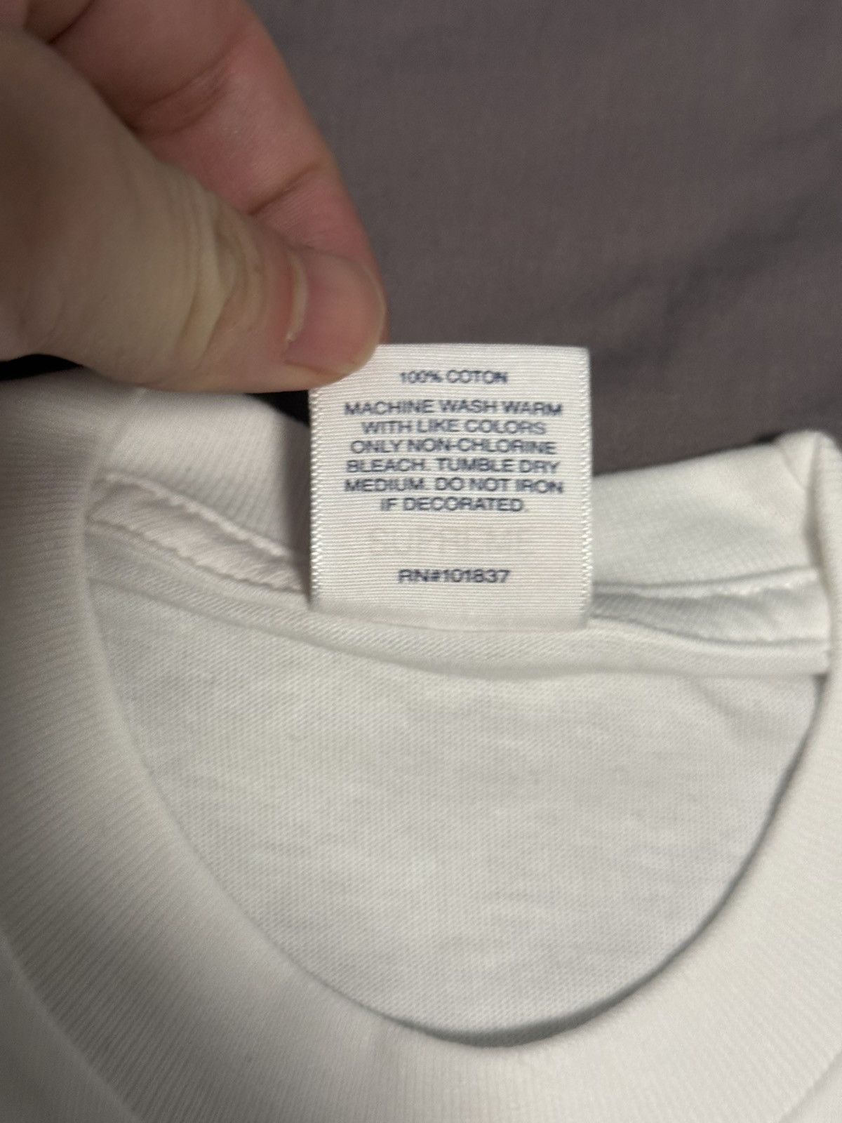 Supreme Supreme fuck u tee white Size US S / EU 44-46 / 1 - 3 Thumbnail