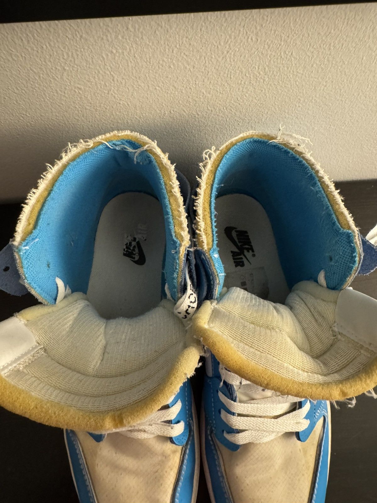 Nike × Off-White Nike Off white Jordan 1 Size US 12.5 / EU 45-46 - 5 Thumbnail