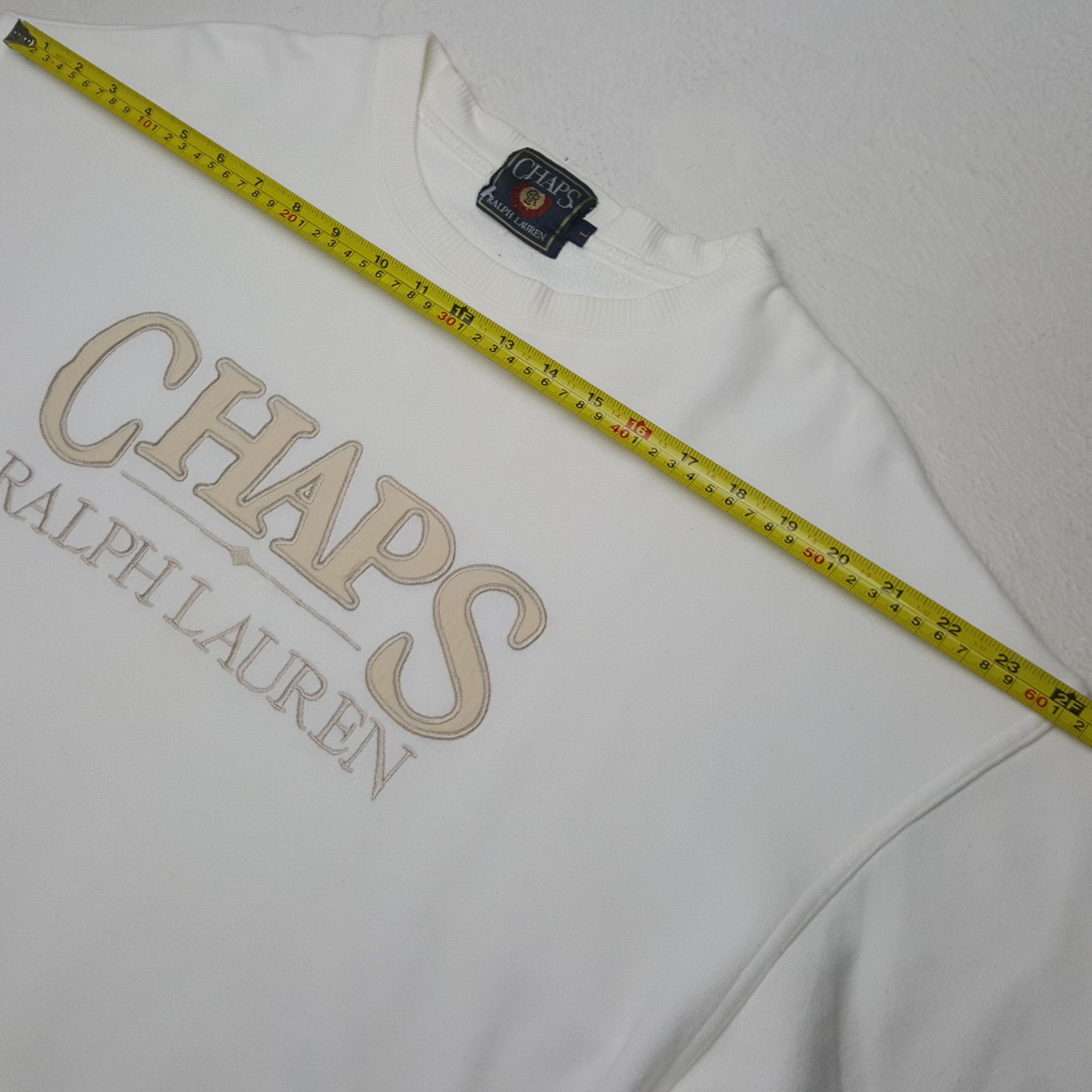 Chaps Ralph Lauren Chaps Ralph Lauren Center Design Sweatshirt RR16 Size US XL / EU 56 / 4 - 4 Thumbnail