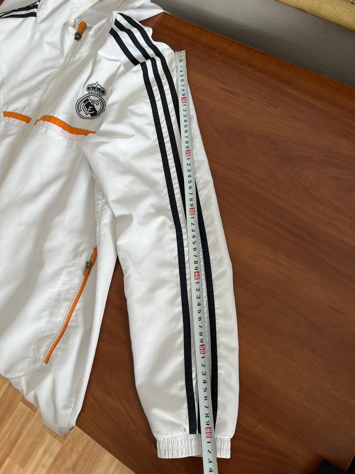 Adidas 2013 REAL MADRID TRAINING TRAVEL SOCCER FOOTBALL JACKET SZ L Size US L / EU 52-54 / 3 - 18 Thumbnail