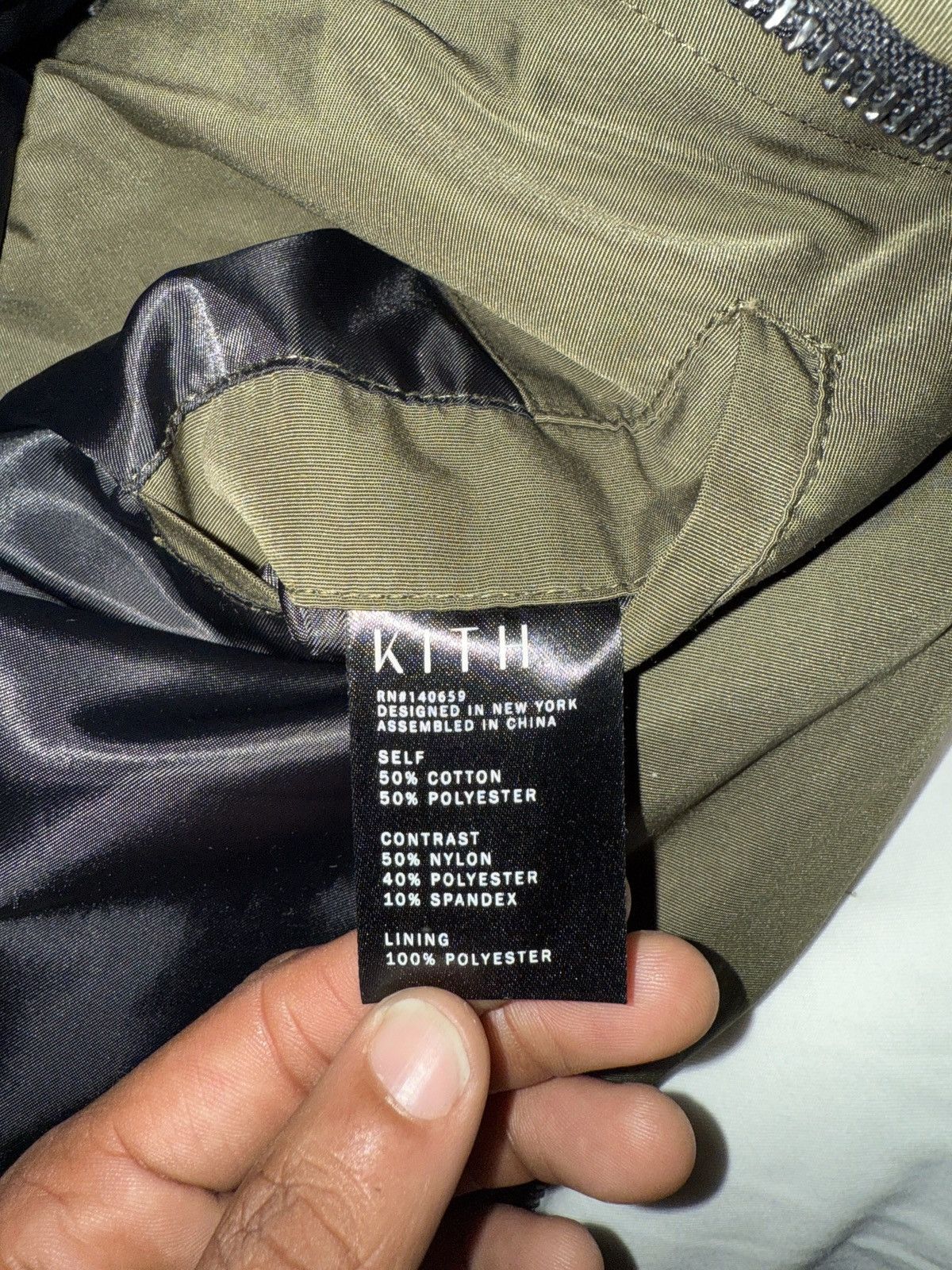 Kith Kith Black & Green Bomber Size US XS / EU 42 / 0 - 6 Thumbnail