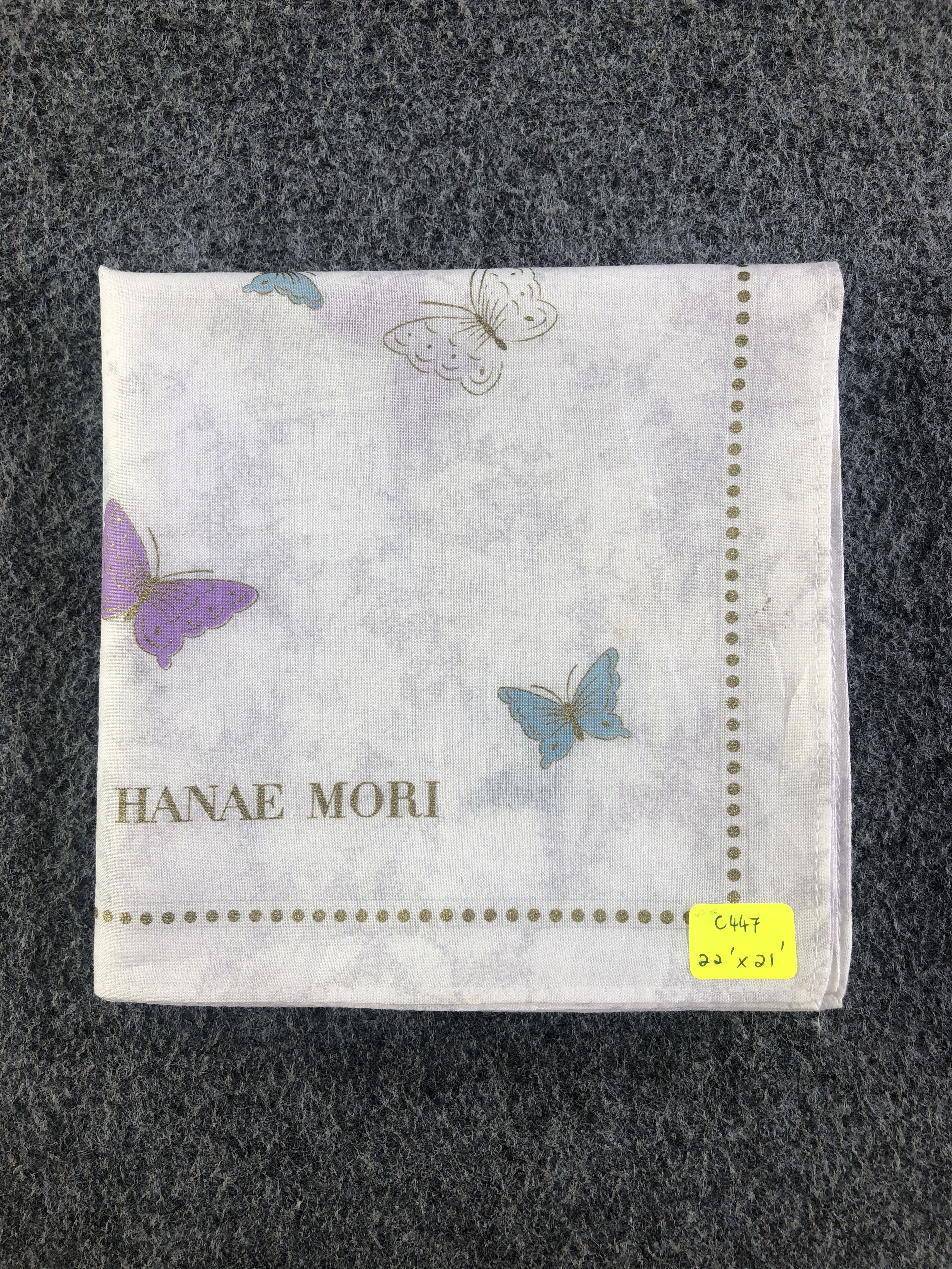 Hanae Mori Hanae Mori Handkerchief / Bandana / Neckerchief C447 Size ONE SIZE - 6 Thumbnail