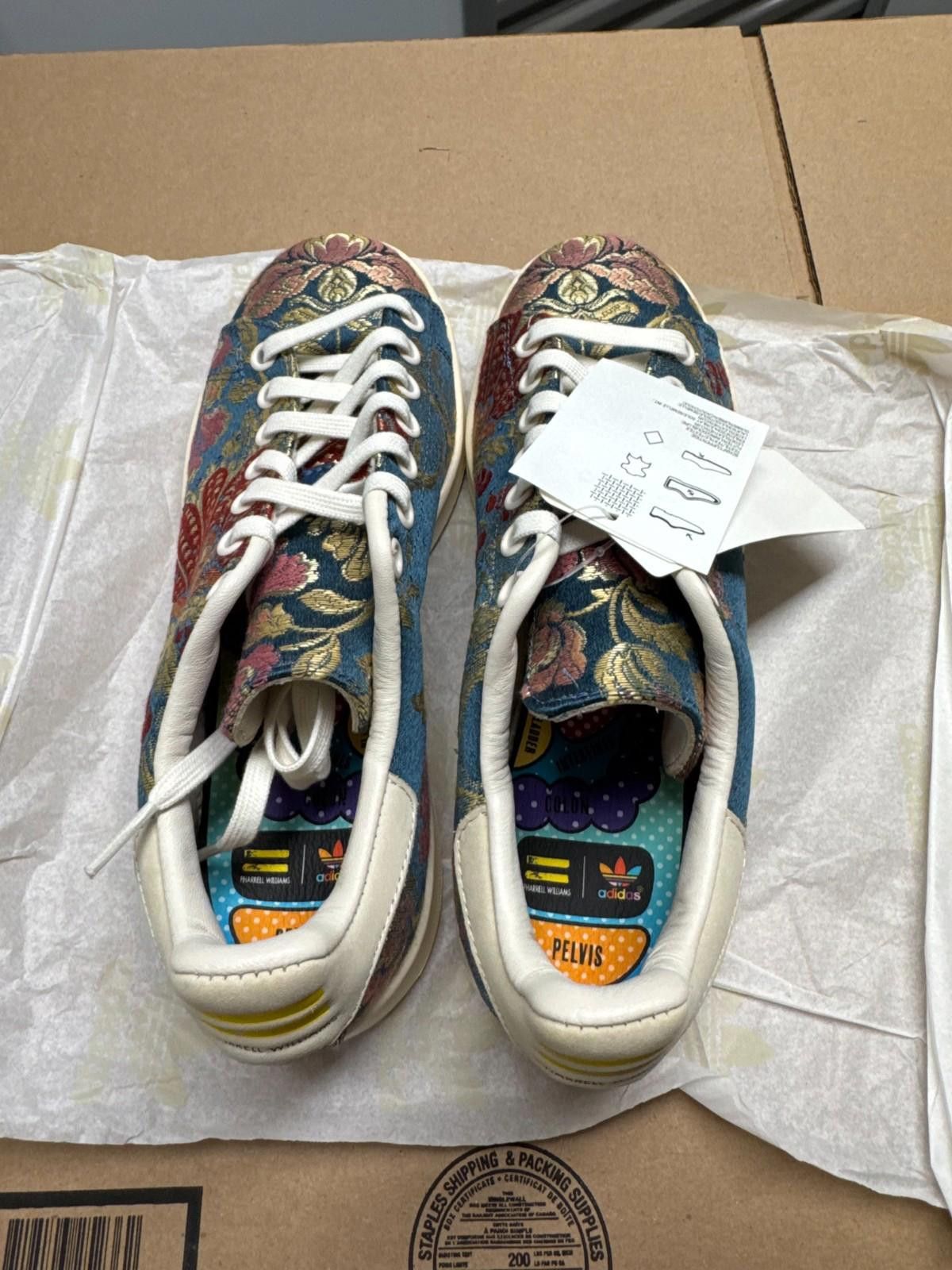 Adidas Adidas Pharrell Williams x Stan Smith Jacquard Size 5.5 Size US 5.5 / EU 38 - 6 Thumbnail