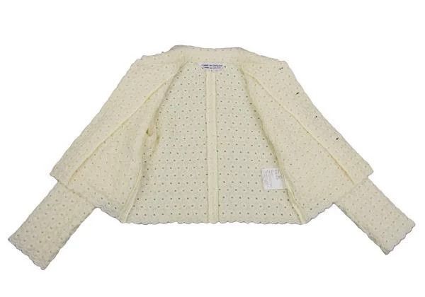 Comme des Garcons Comme Des Garcons Beige Retro Floral Top Size S / US 4 / IT 40 - 4 Thumbnail