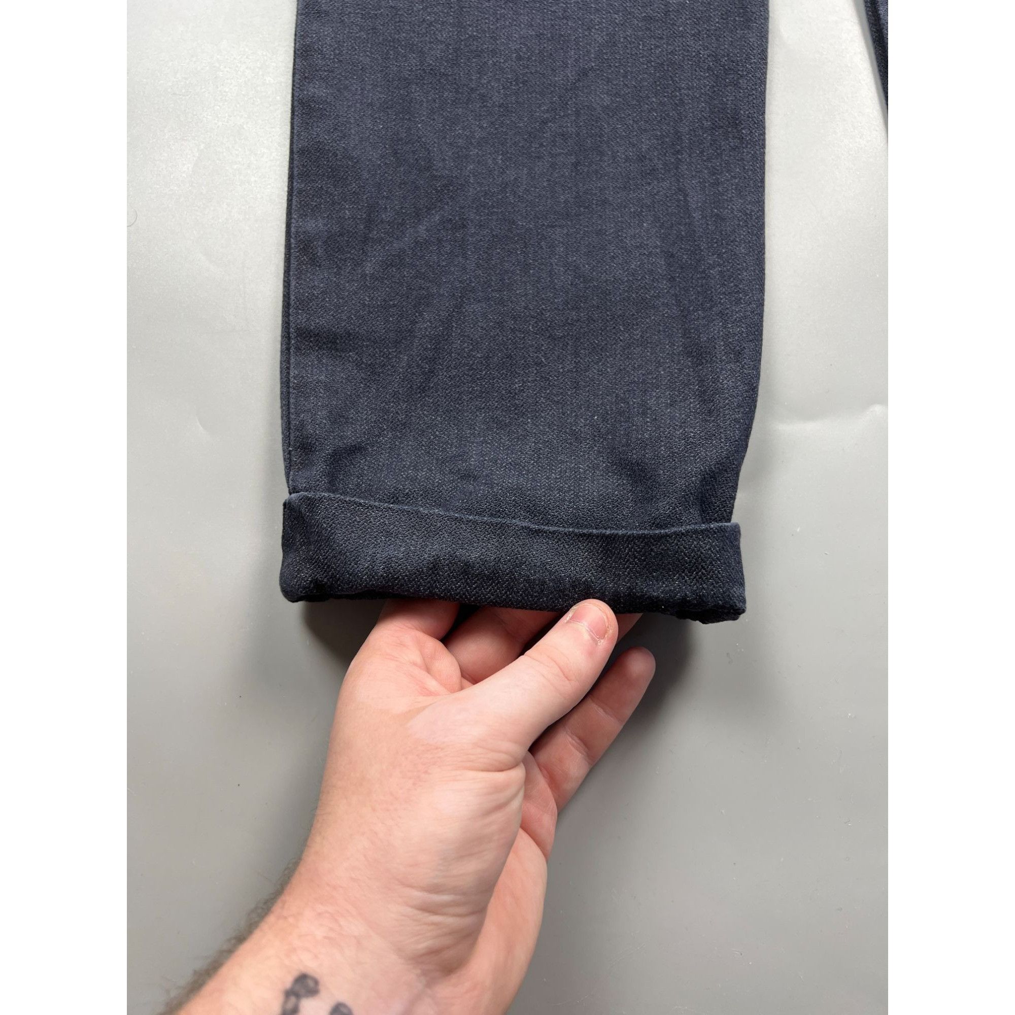 Corneliani Corneliani Collection Pleated Front Denim Jeans (Y0800) Size US 34 / EU 50 - 14 Thumbnail