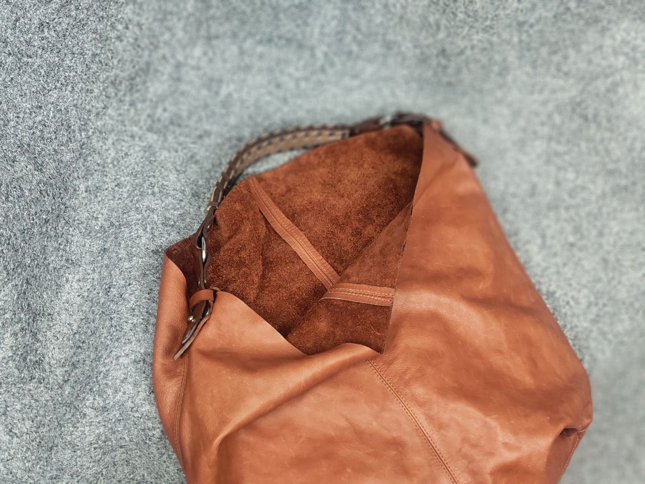 Genuine Leather Maurizio Taiuti Italy Design leather Shoulder Shopper bag Size ONE SIZE - 16 Thumbnail