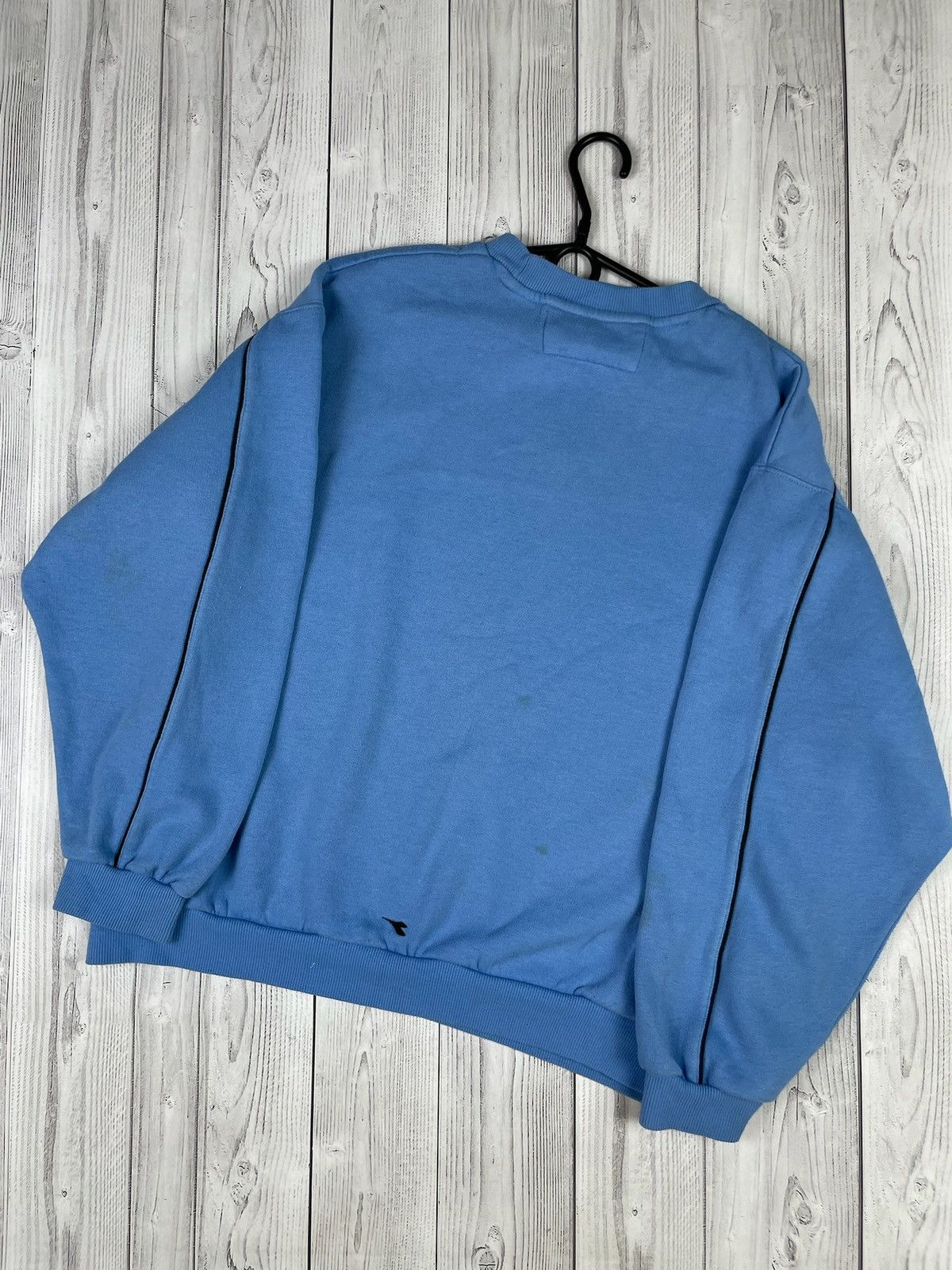 Vintage Vintage Aston Villa soccer sweatshirt blue Diadora Rover S Size US S / EU 44-46 / 1 - 3 Thumbnail