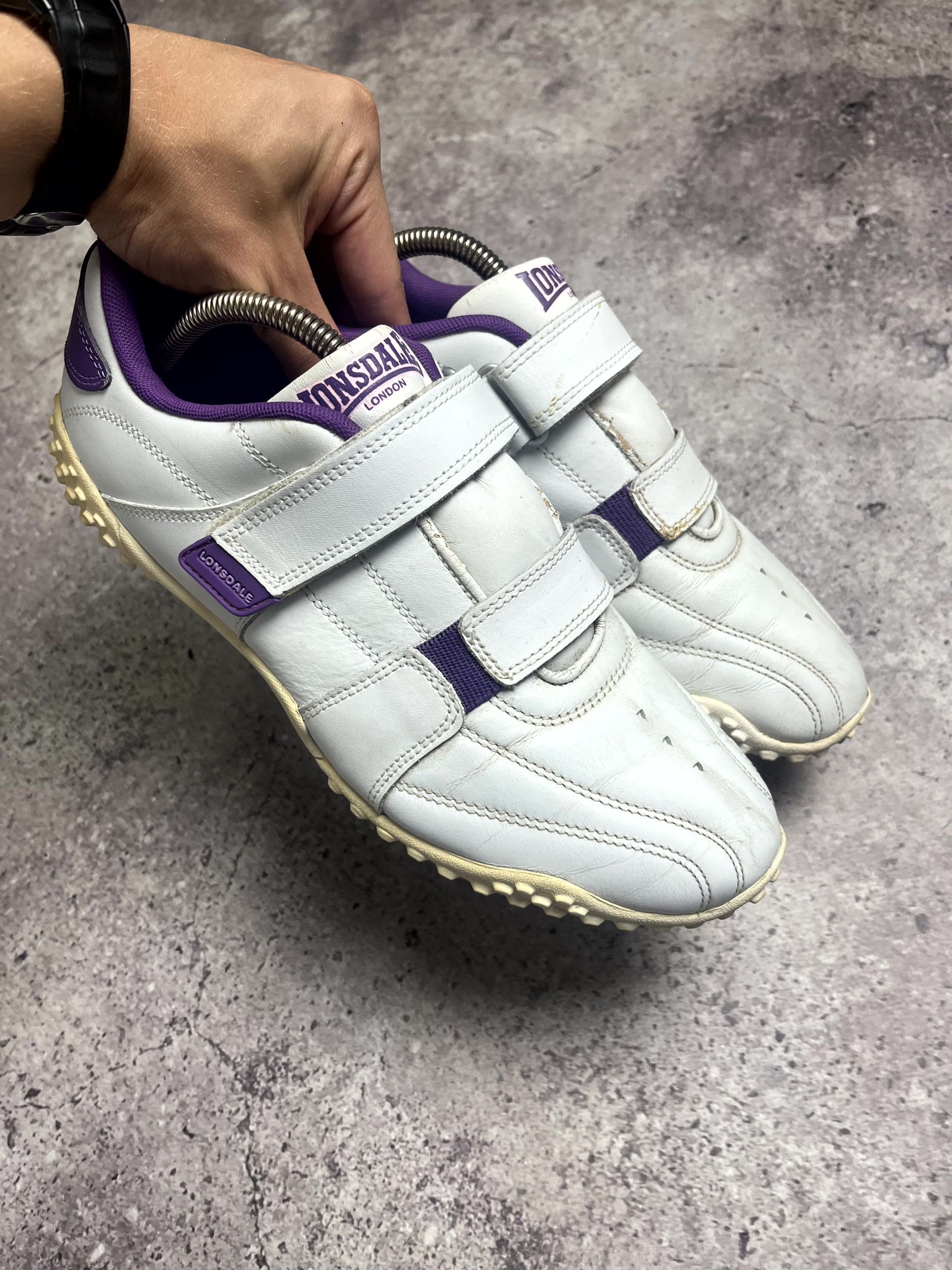 Lonsdale Vintage Lonsdale Fulham White Sneakers Size EU 41 UK 7 US 8 Size US 8 / EU 41 - 4 Thumbnail
