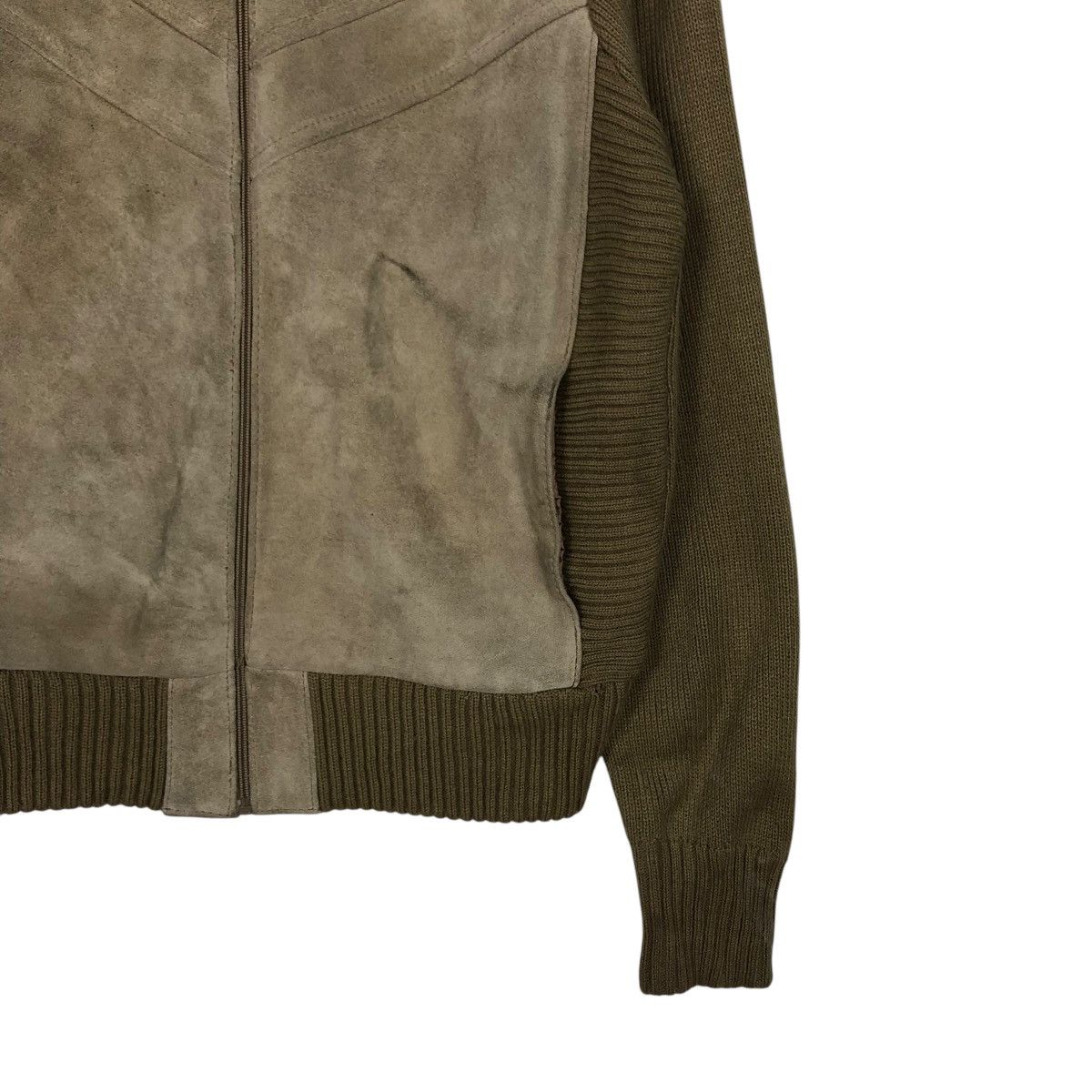 Japanese Brand 🔥VINTAGE LEATHER JACKET BIKER LANDMARK ISSEY MIYAKE Size US L / EU 52-54 / 3 - 7 Thumbnail
