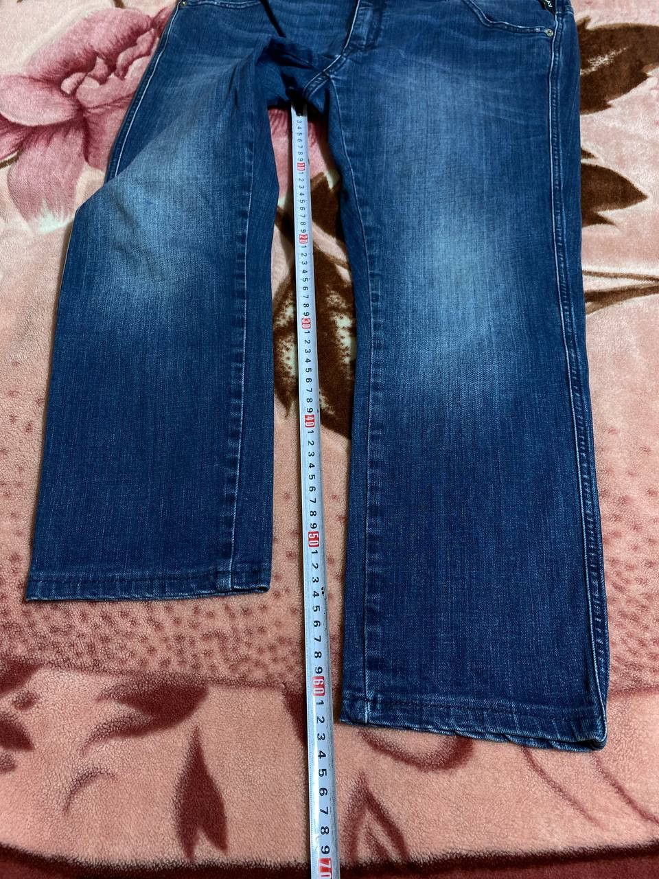 Japanese Brand Vintage Dirty Baggy Faded Jean Japan Avant Garde Style Size US 32 / EU 48 - 9 Thumbnail
