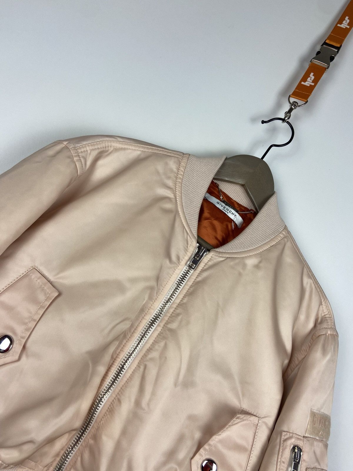 Givenchy RRP$ 900 Givenchy Cropped Twill Womens Bobmer Jacket AW2016 Size S / US 4 / IT 40 - 8 Thumbnail