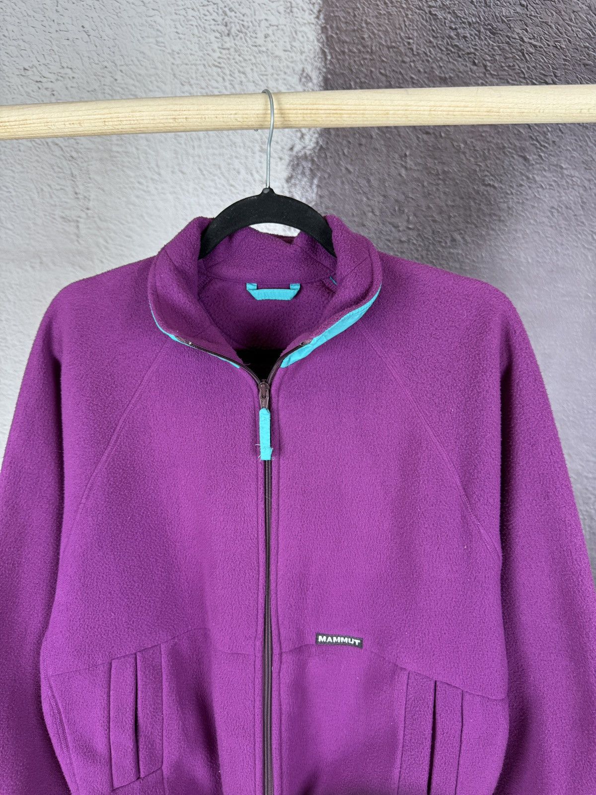 Mammut Mammut Garantie vintage purple full zip fleece sweater Size US S / EU 44-46 / 1 - 6 Thumbnail