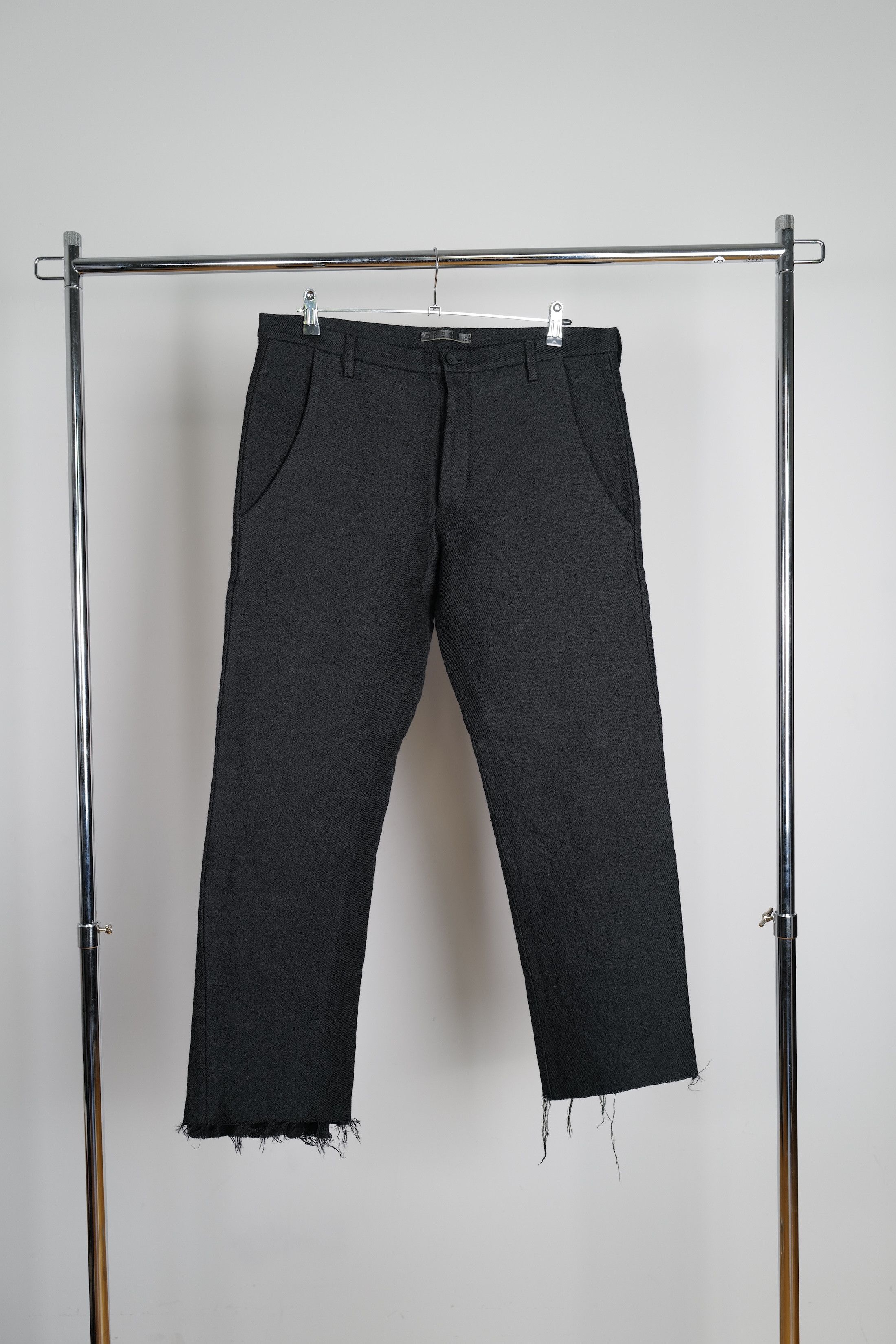 Obscur OBSCUR LTD cropped wool pants Size US 34 / EU 50 - 1 Thumbnail