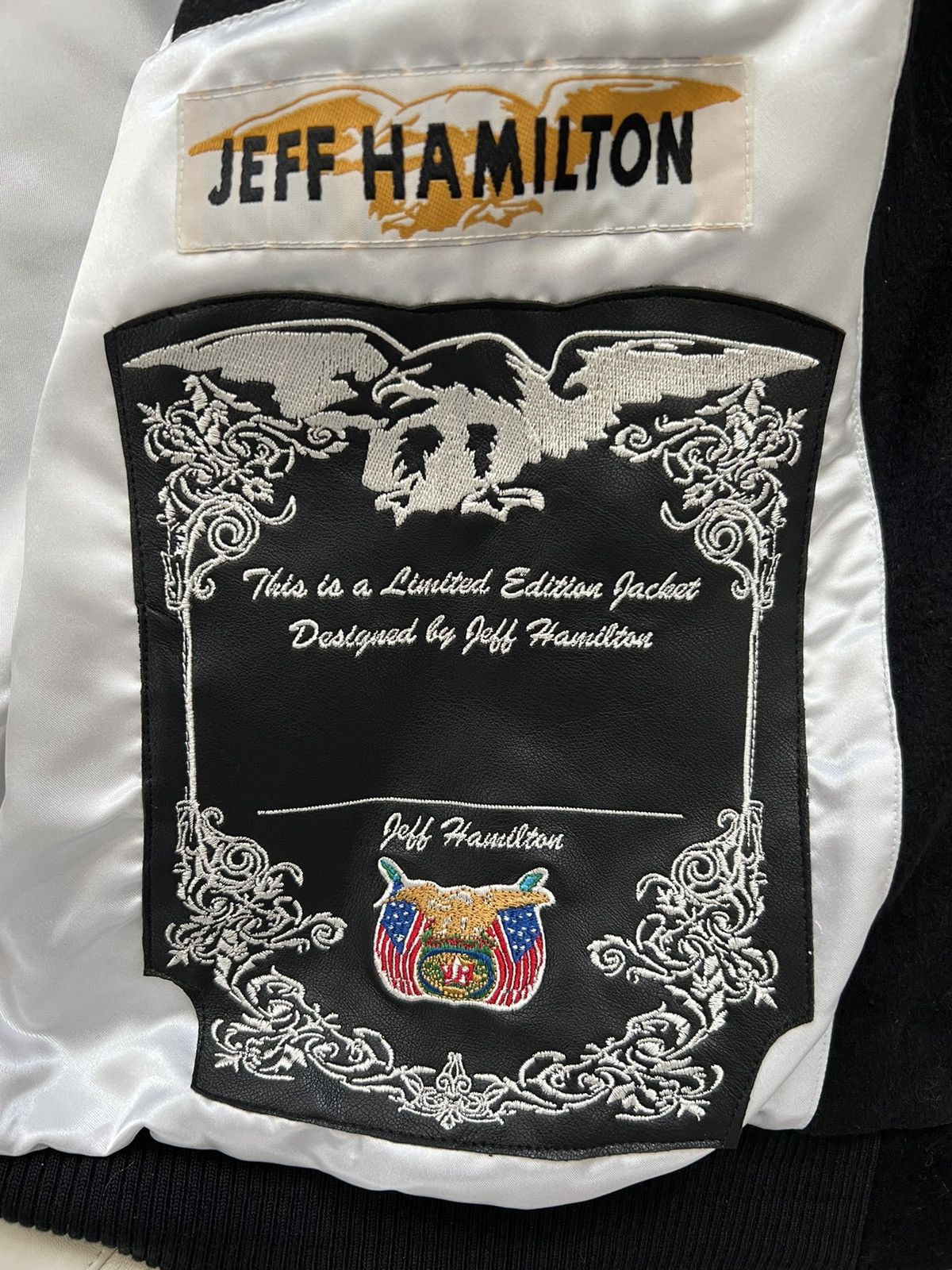 Jeff Hamilton Jeff Hamilton SanFrancisco 49ers Limited Wool Leather Jacket Size US M / EU 48-50 / 2 - 4 Thumbnail