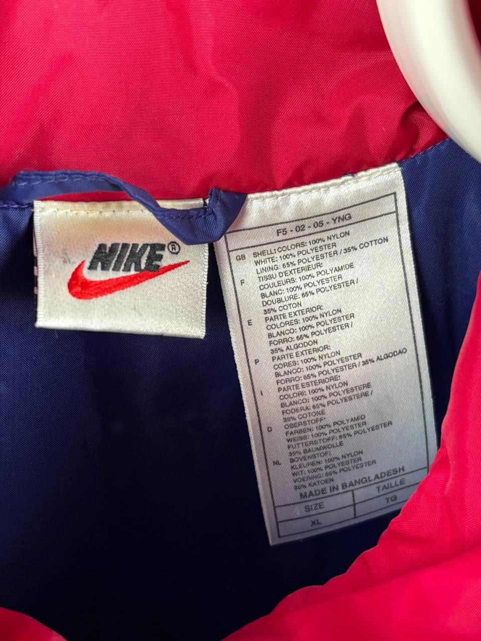 Nike Nike Windbreaker Jacket Size XL Purple Full Zip Vintage Size US XL / EU 56 / 4 - 3 Thumbnail