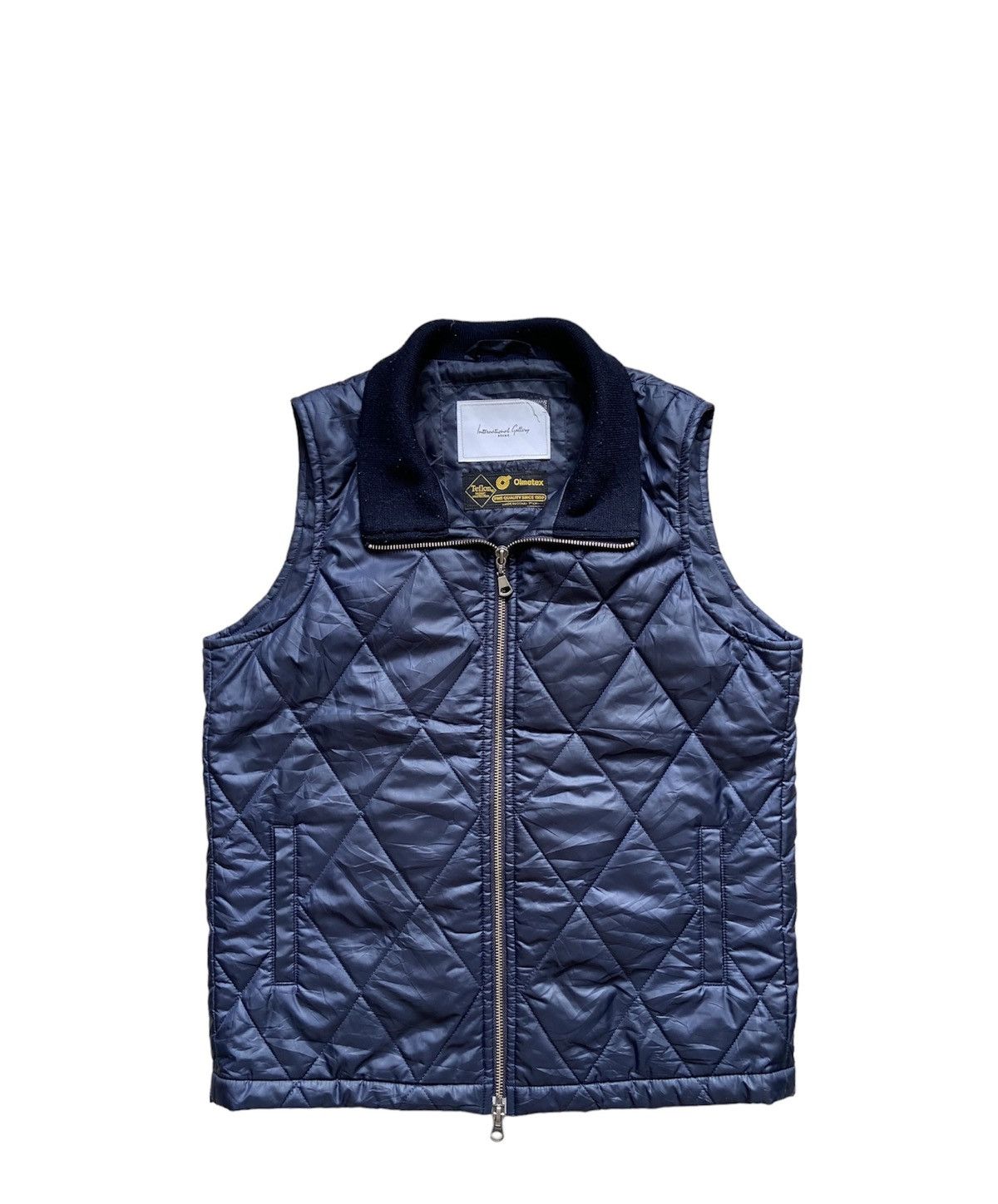 Beams Plus × Vintage Beams x International Gallery Olmetex Quilted Puffer Vest Size US M / EU 48-50 / 2 - 1 Thumbnail
