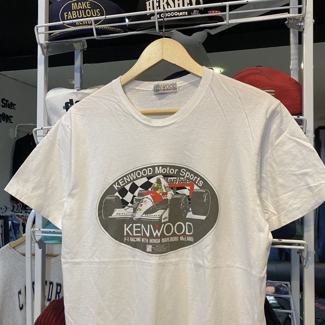 Vintage Vintage Formula 1 Kenwood Honda Marlboro Mclaren shirt 90s Size US L / EU 52-54 / 3 - 3 Thumbnail