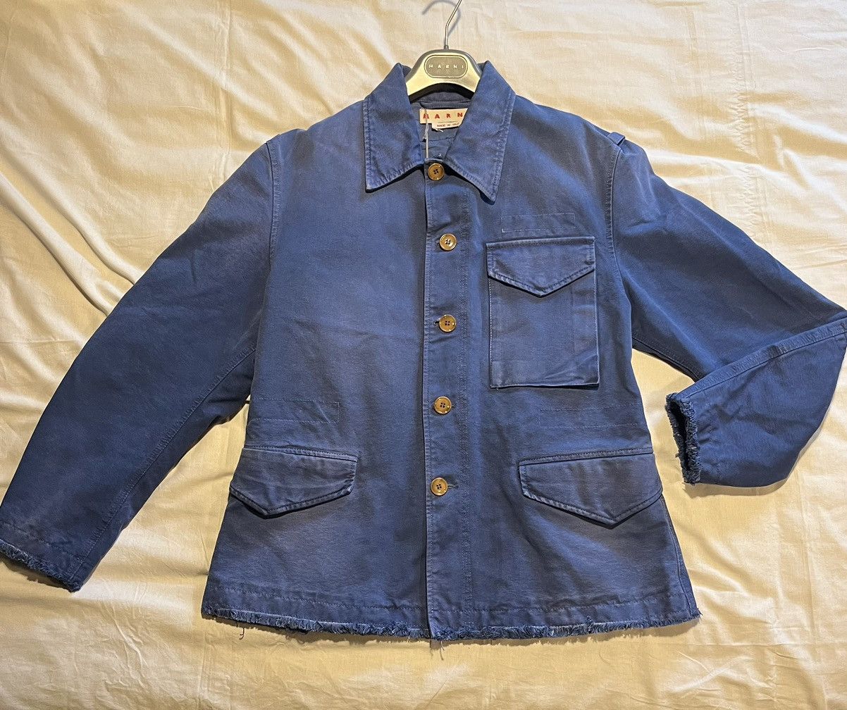 Marni Marni blue heavy denim jacket. Size US M / EU 48-50 / 2 - 1 Thumbnail