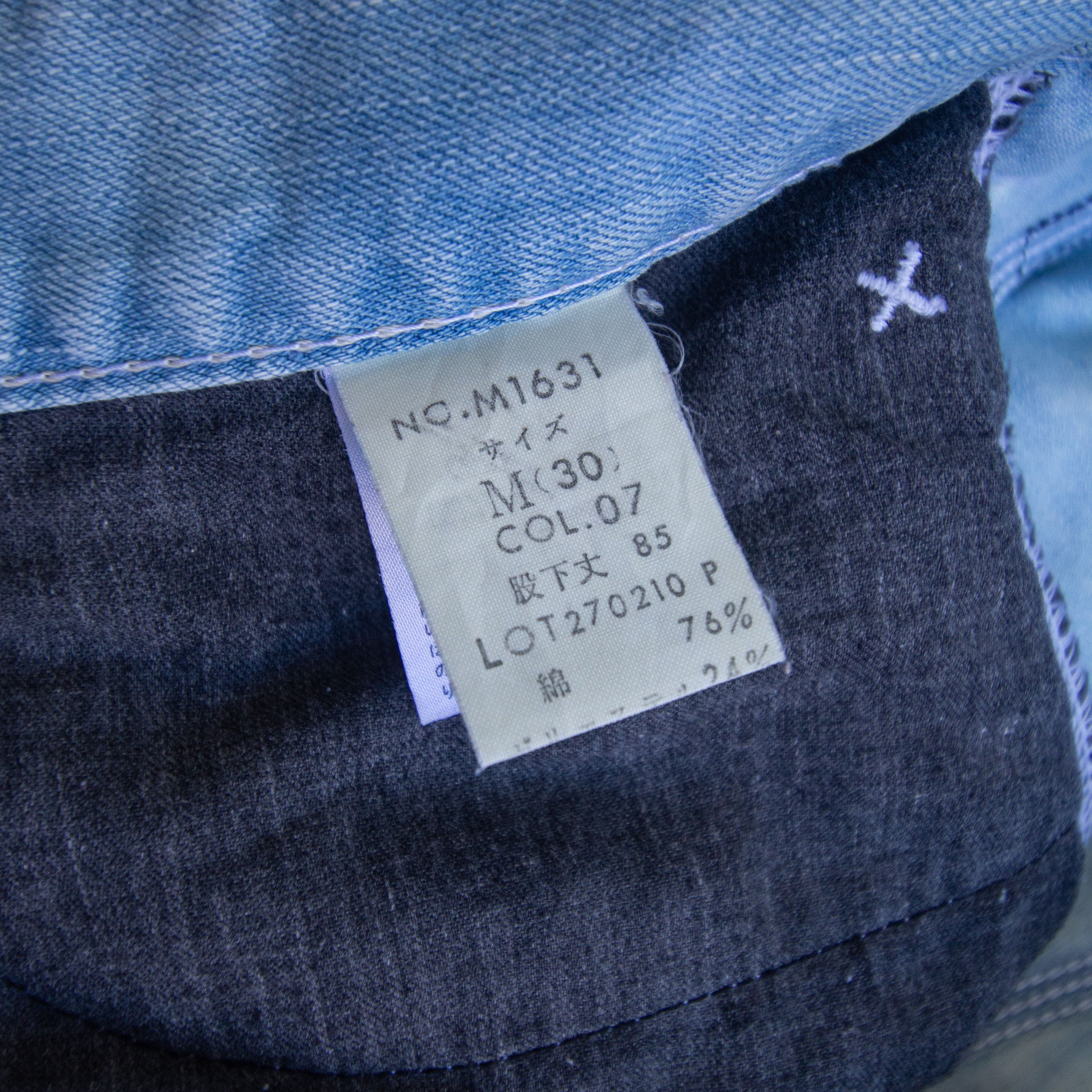 Japanese Brand Blue Way Faded Flare Jeans BW Luxe Size US 32 / EU 48 - 14 Thumbnail