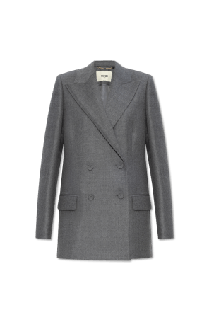 Fendi o1s1wg110825 Jacket in Grey Size S / US 4 / IT 40 - 1 Preview