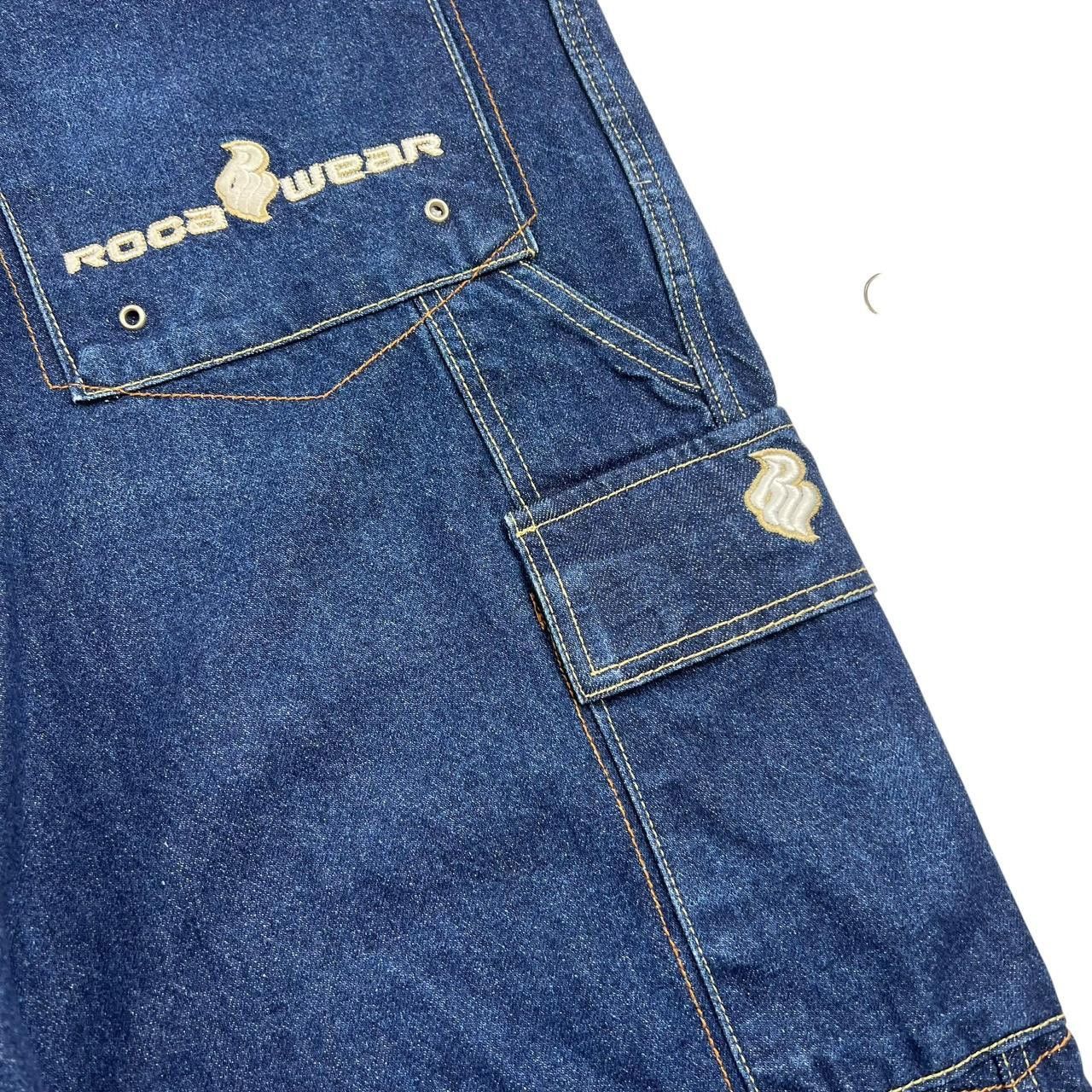 Rocawear Vintage Rocawear Baggy Denim Shorts / Jorts - Waist: 34” Size US 34 / EU 50 - 3 Thumbnail